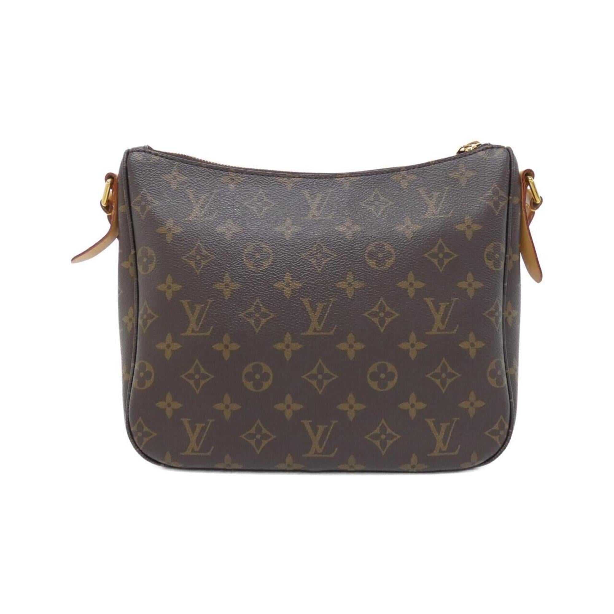 Louis Vuitton Brown Coated Canvas Shoulder Bag (Pre-Owned)