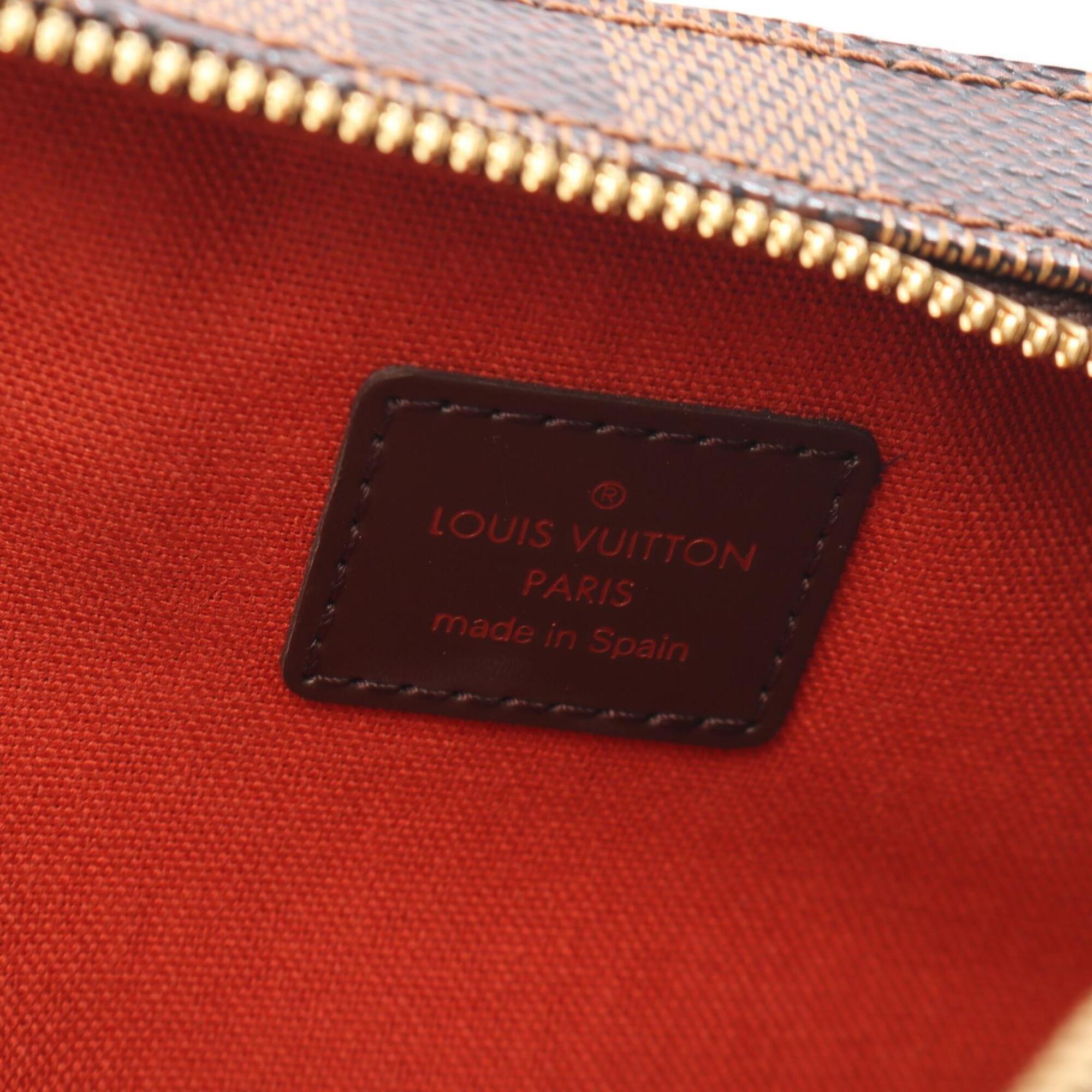 Louis Vuitton Brown Coated Canvas Fanny Pack Handbag (Pre-Owned)