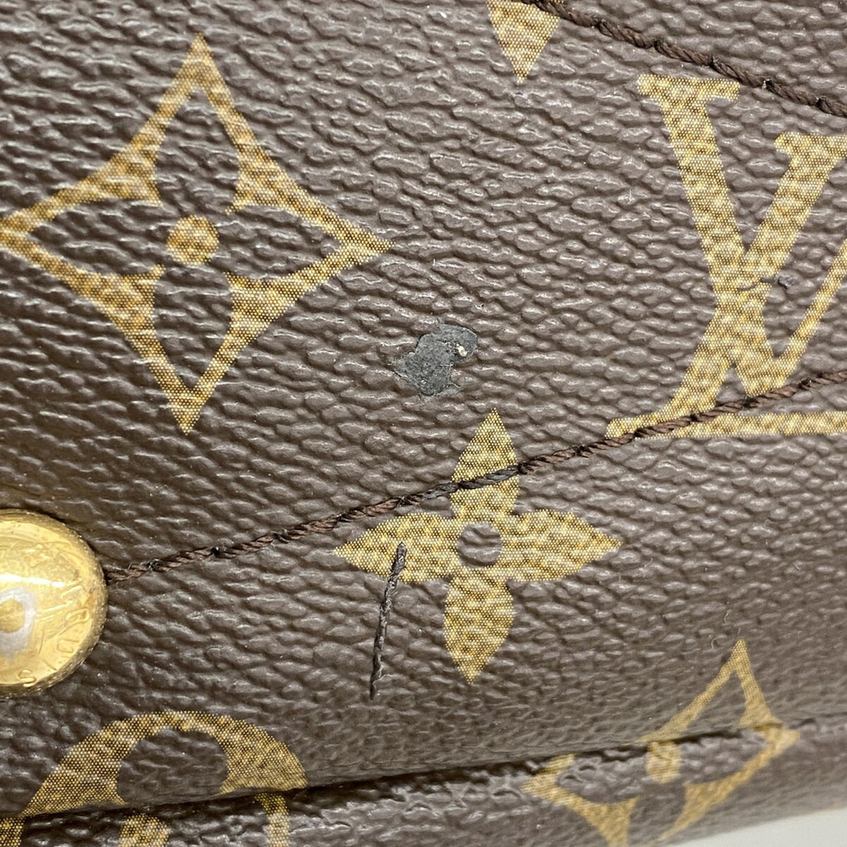 Louis Vuitton Brown Poppy Petal Handbag (Pre-Owned)