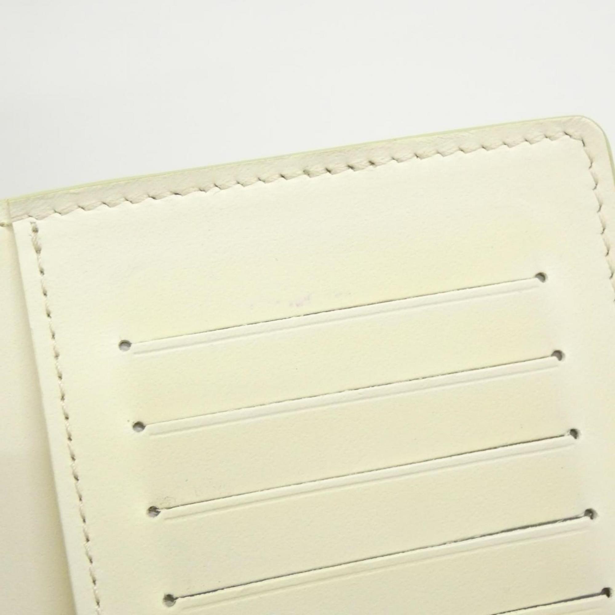 Louis Vuitton Green Leather Long Wallet (Bi-Fold) (Pre-Owned)