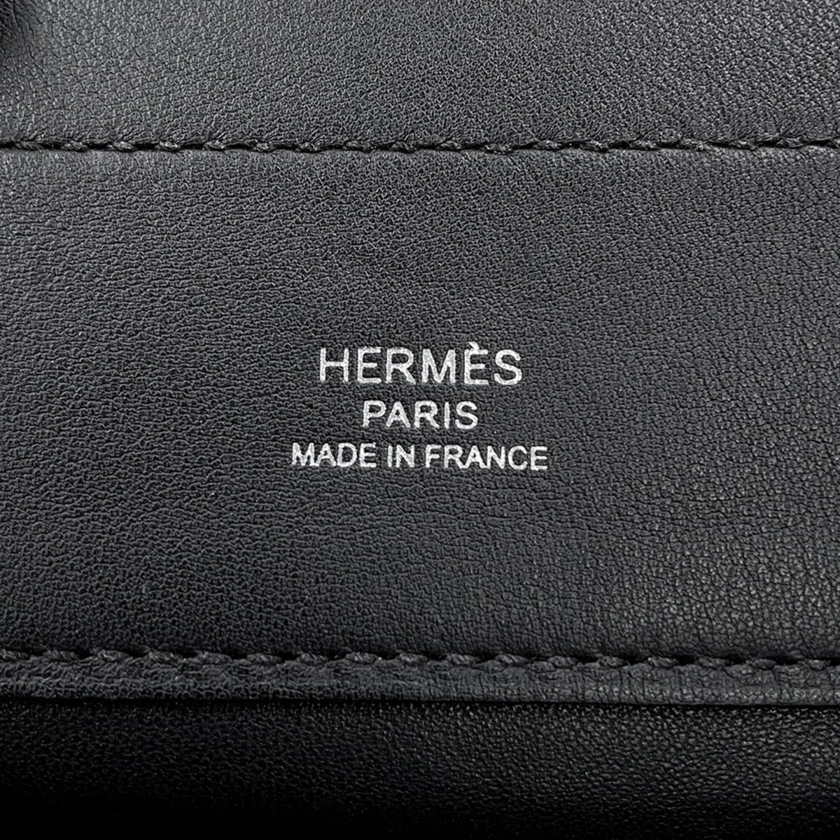 Hermes Black Swift Leather Shoulder Bag (Pre-Owned)