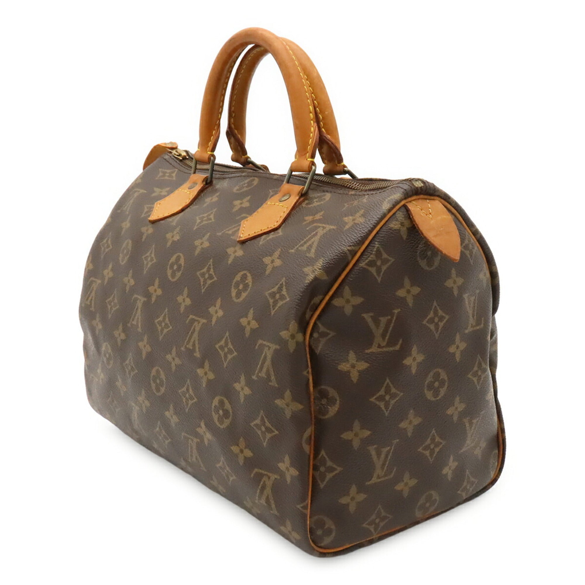 Louis Vuitton Brown Monogram Canvas Pvc Coated Canvas Handbag (Pre-Owned)