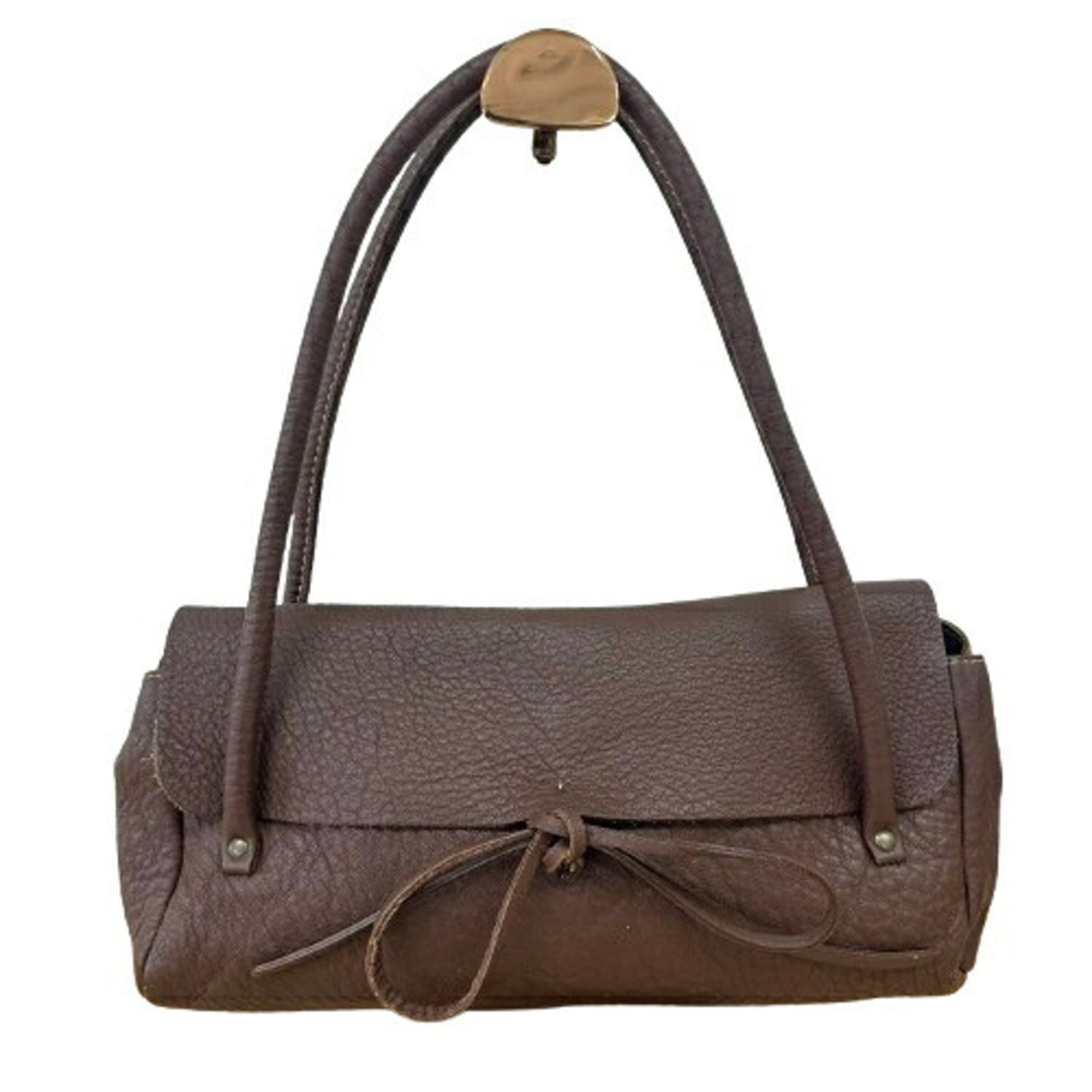 Miu Miu Brown Leather Shoulder Bag (Pre-Owned)