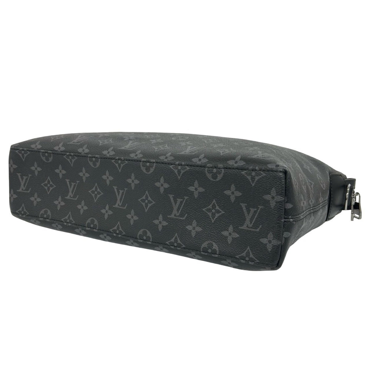 Louis Vuitton Black Leather Shoulder Bag (Pre-Owned)