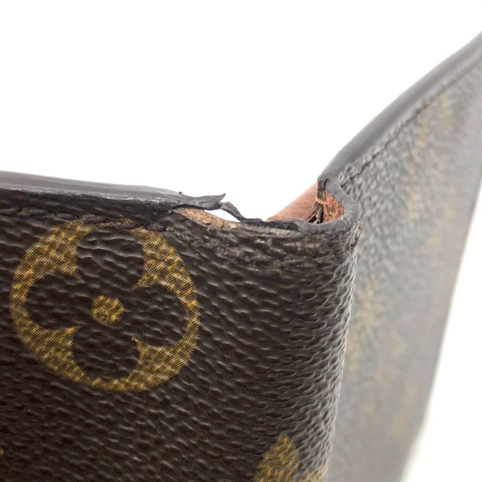 Louis Vuitton Brown Monogram Canvas Wallet (Bi-Fold) (Pre-Owned)