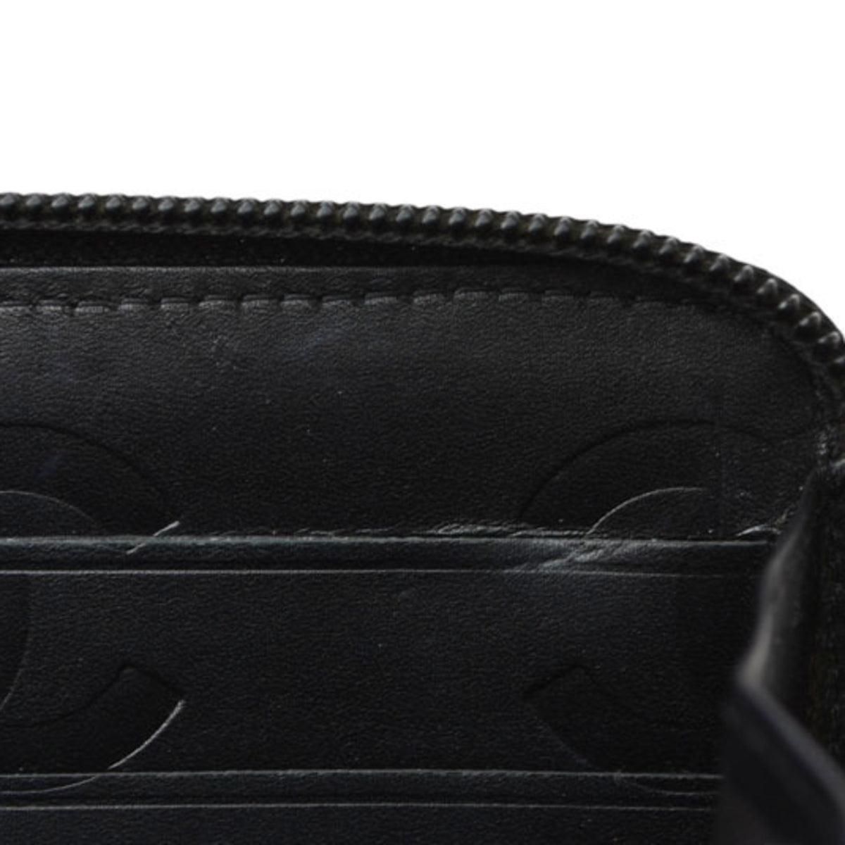 Chanel Black Cambon Ligne Long Wallet (Bi-Fold) (Pre-Owned)