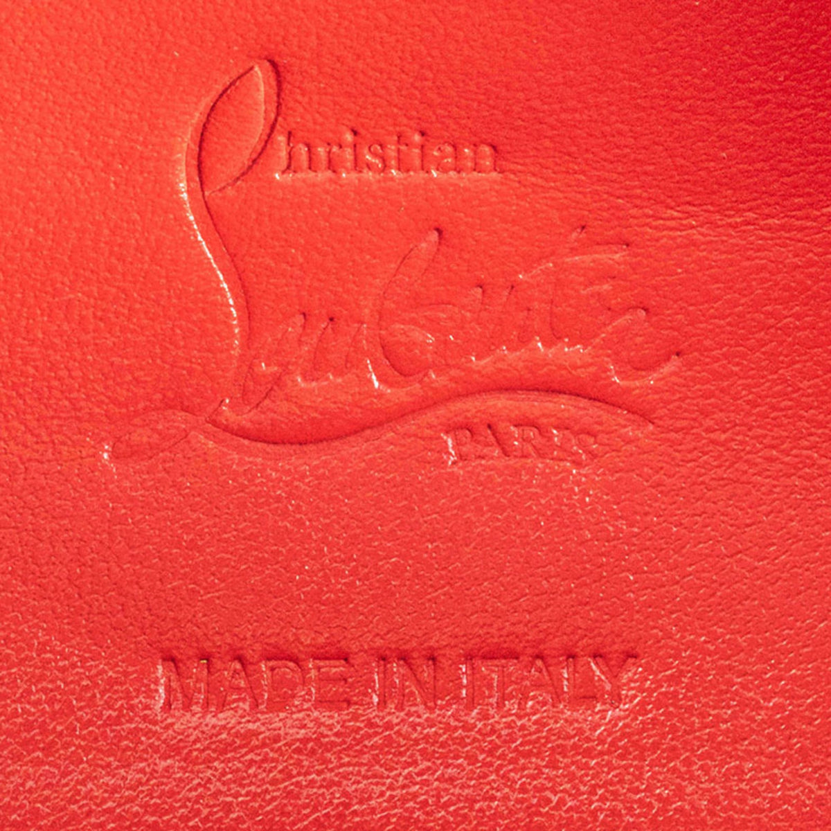Christian Louboutin Black Leather Clutch Bag (Pre-Owned)