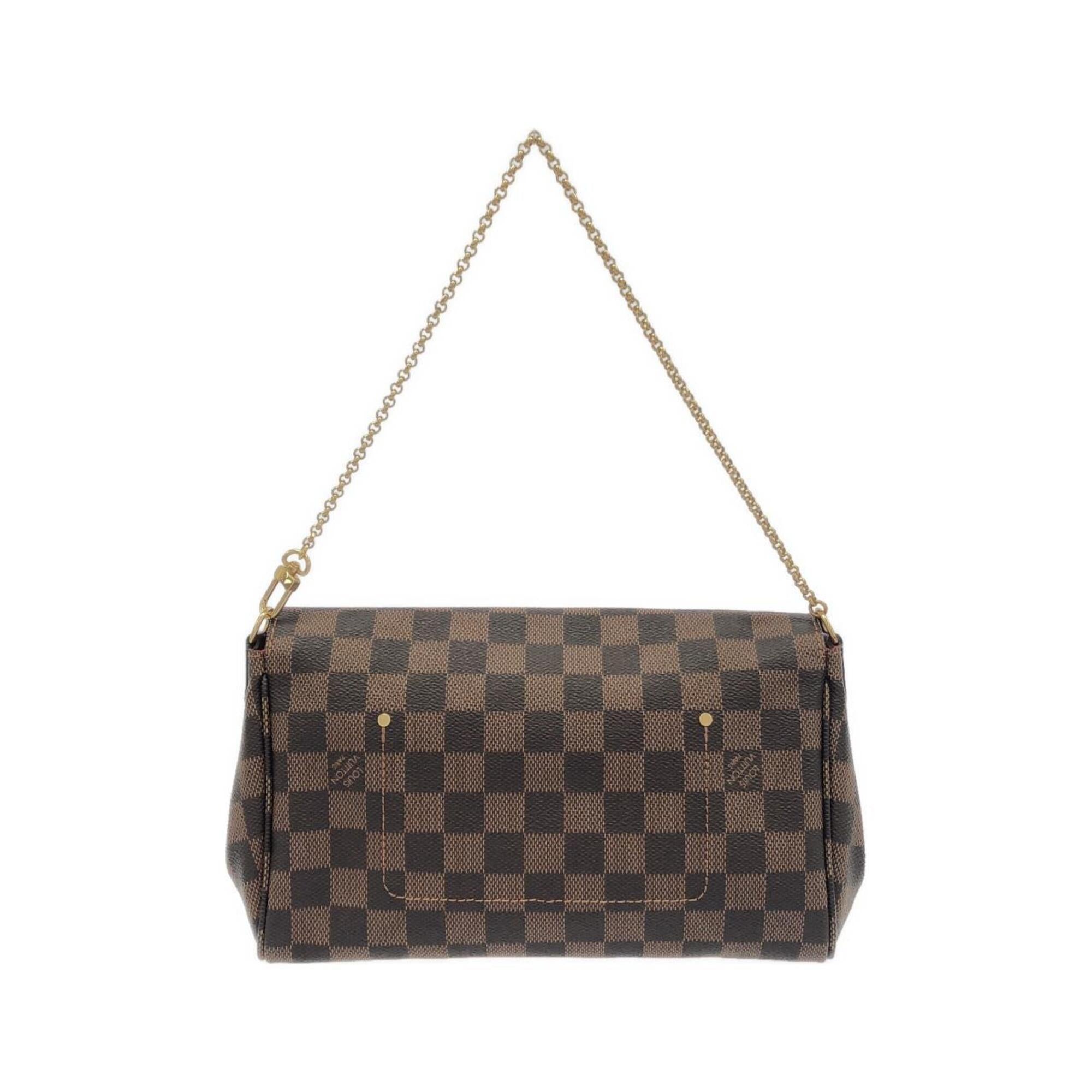 Louis Vuitton Brown Coated Canvas Shoulder Bag (Pre-Owned)