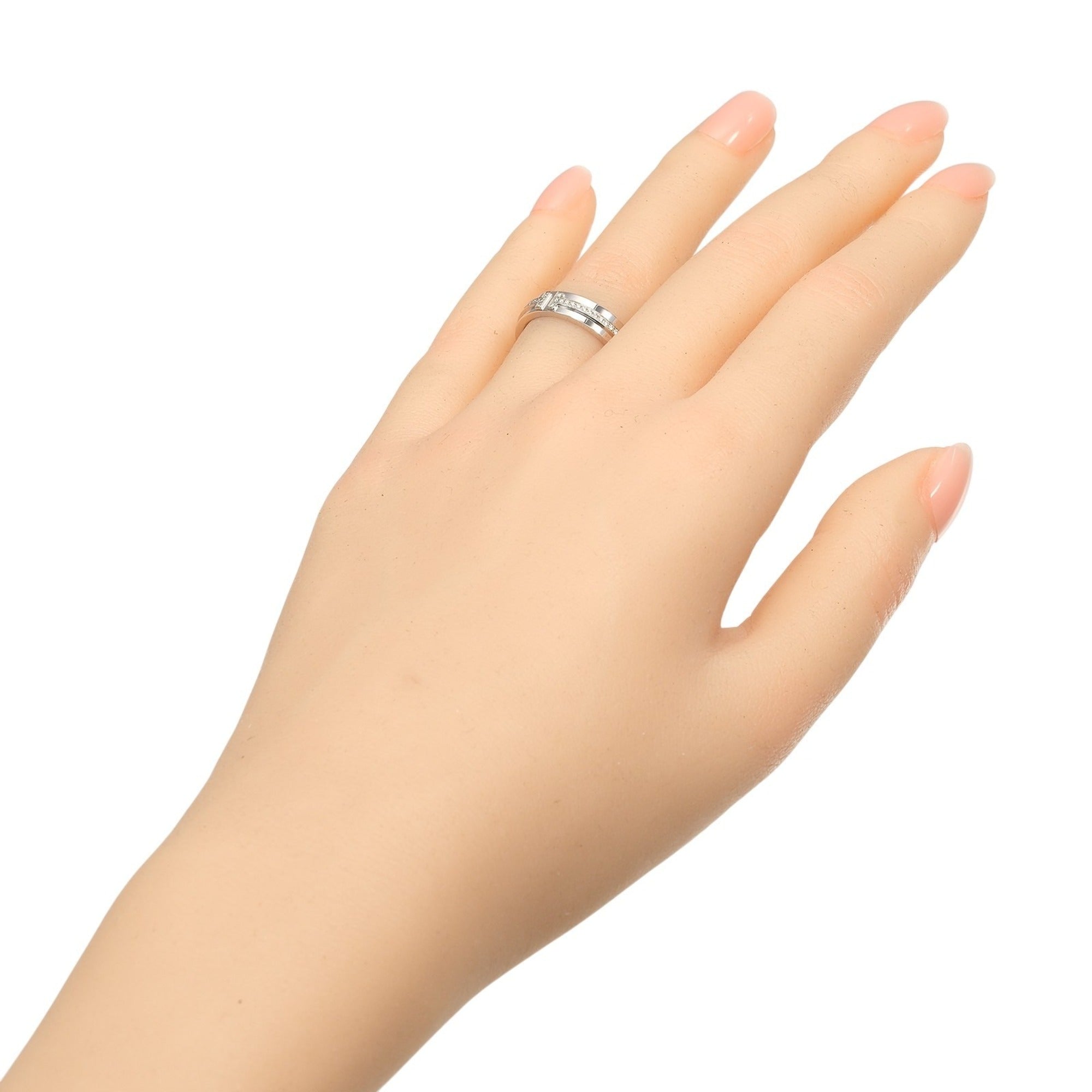 Tiffany White Gold (18K) Band Ring (Pre-Owned)