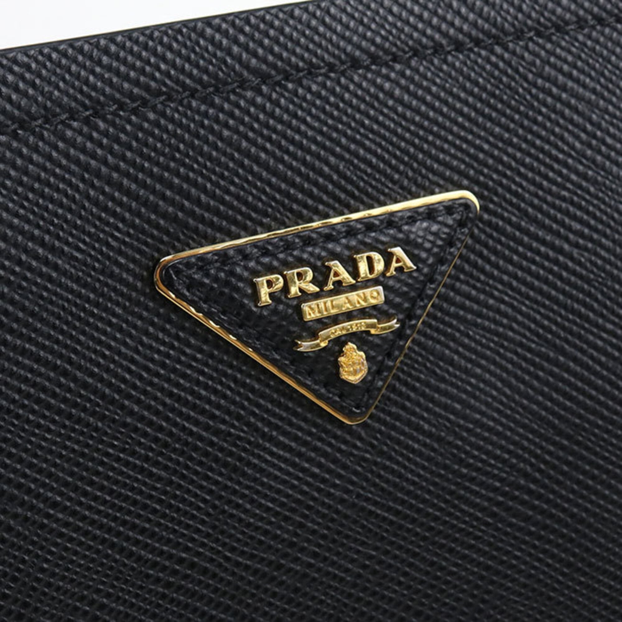 Prada Black Leather Handbag (Pre-Owned)