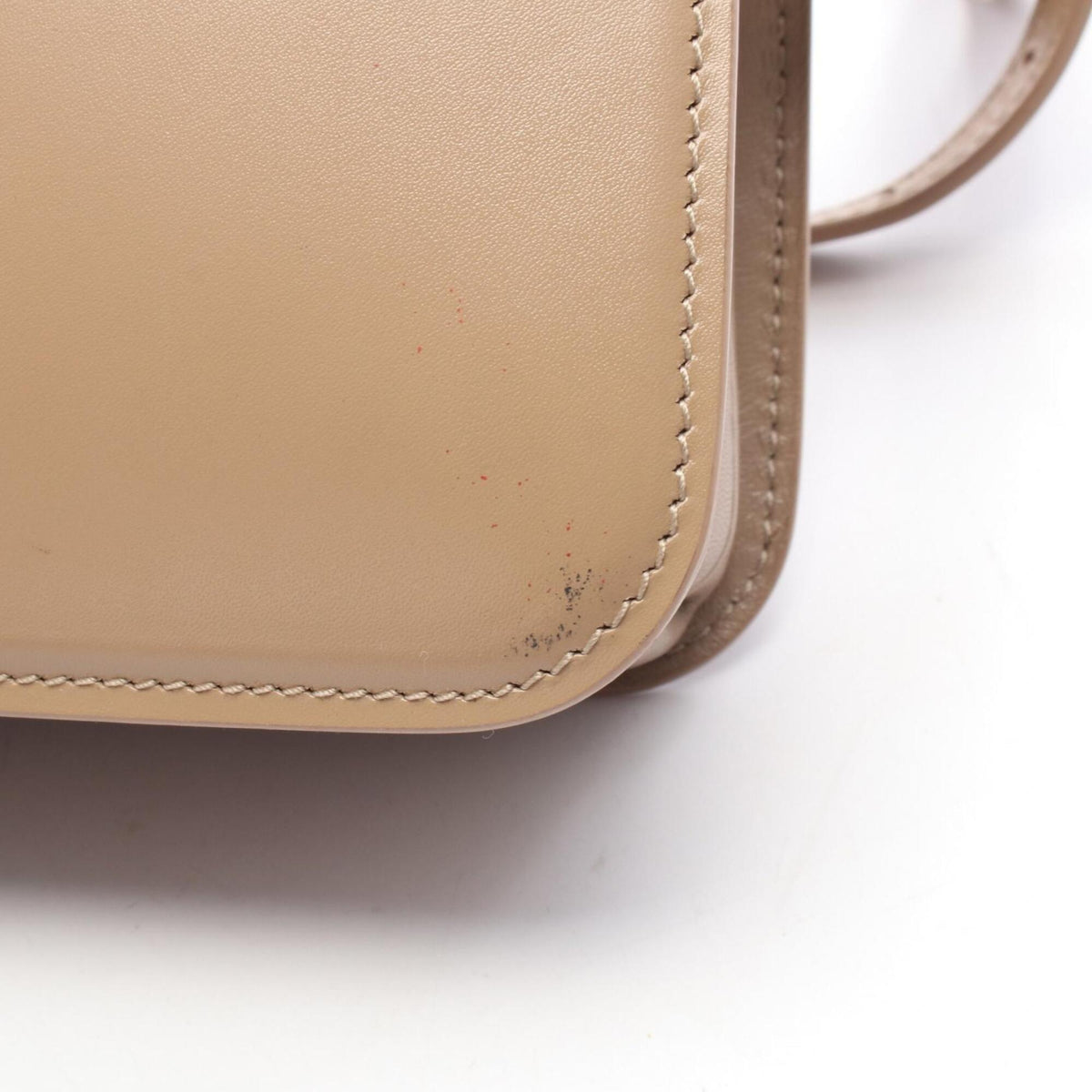 Balenciaga Beige Leather Handbag Shoulder Bag (Pre-Owned)