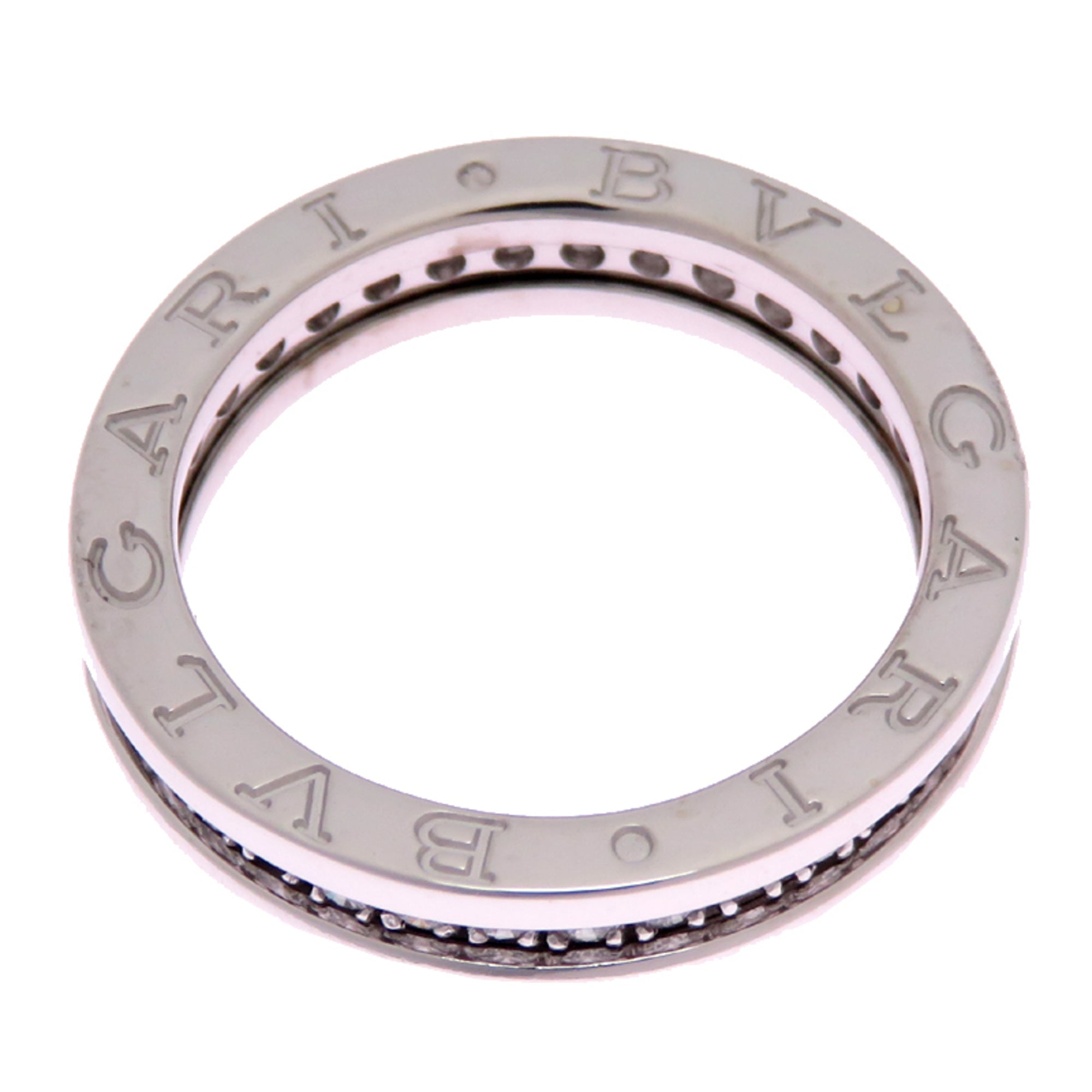 Bvlgari White Gold (18K) Band Ring (Pre-Owned)