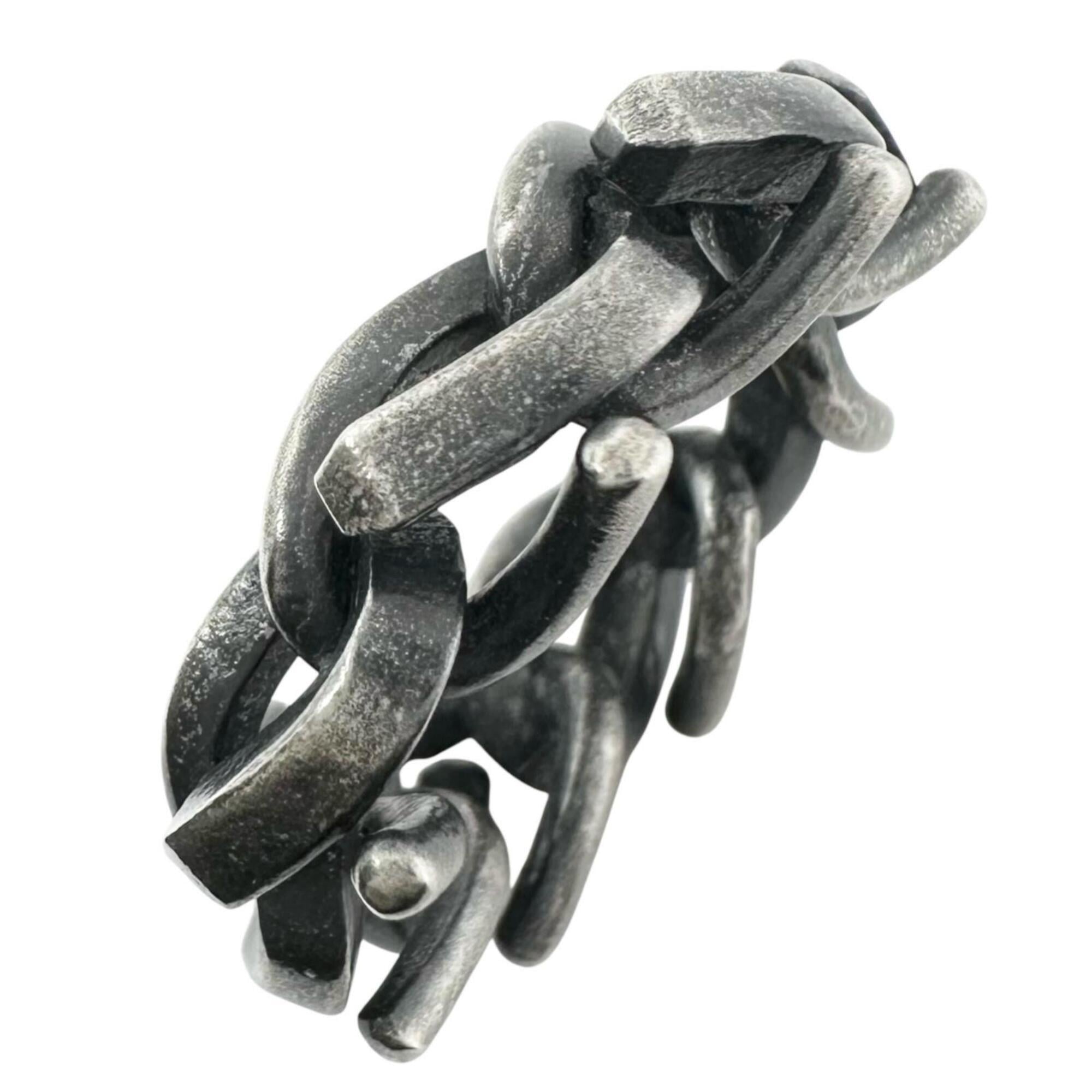 Tiffany Silver Silver 925 Band Ring (Pre-Owned)