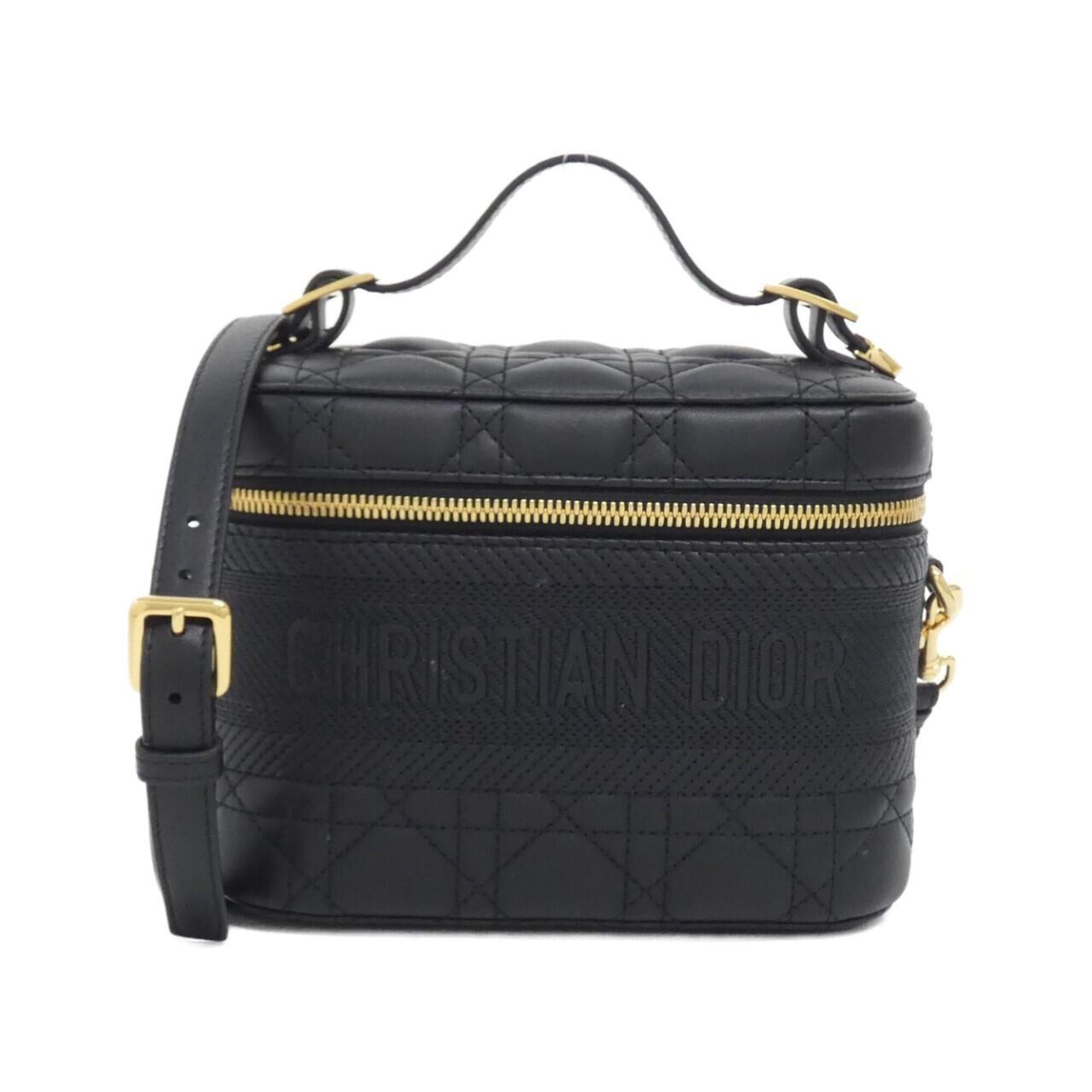 Christian Dior Black Leather Handbag (Pre-Owned)