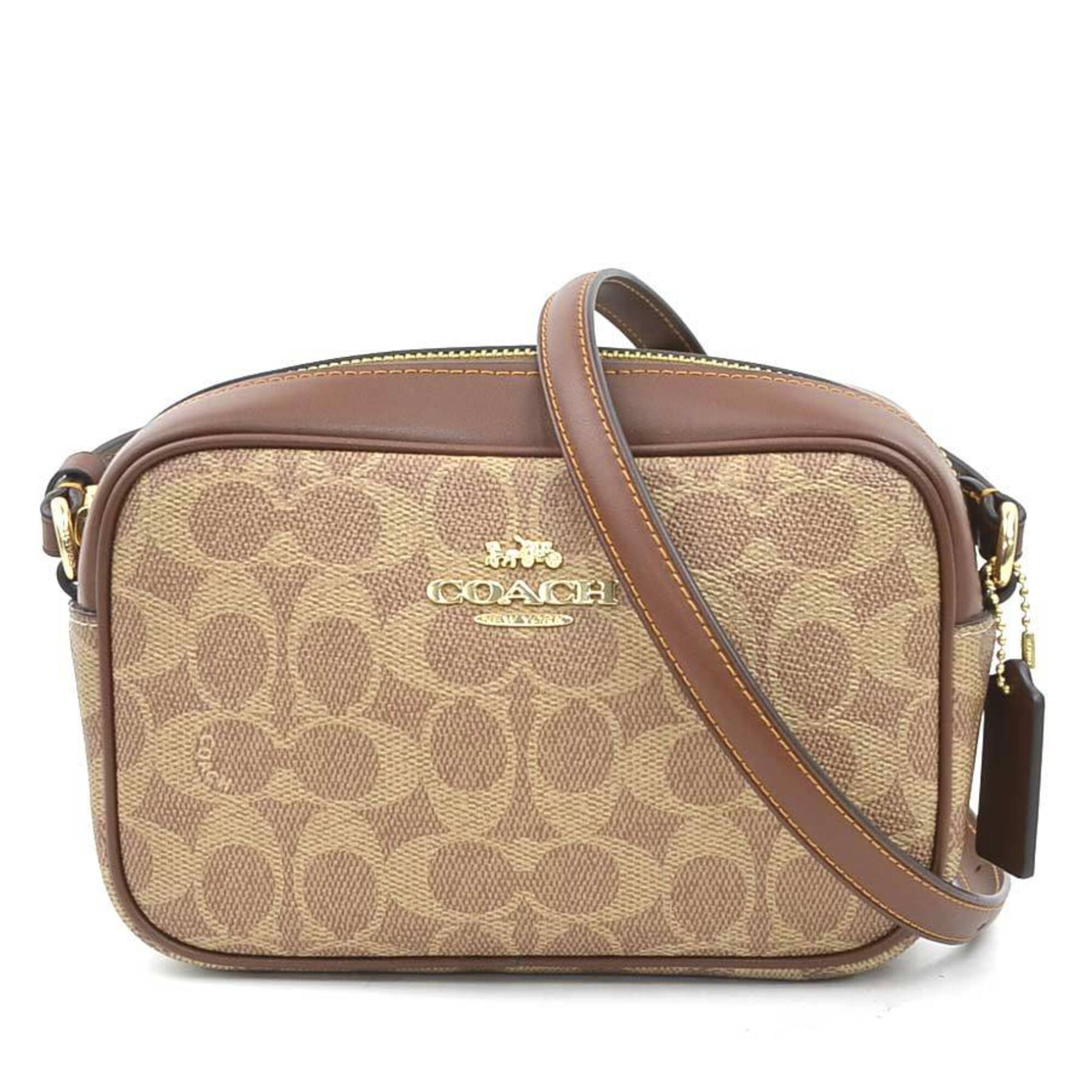 Coach Brown Leather Shoulder Bag (Pre-Owned)