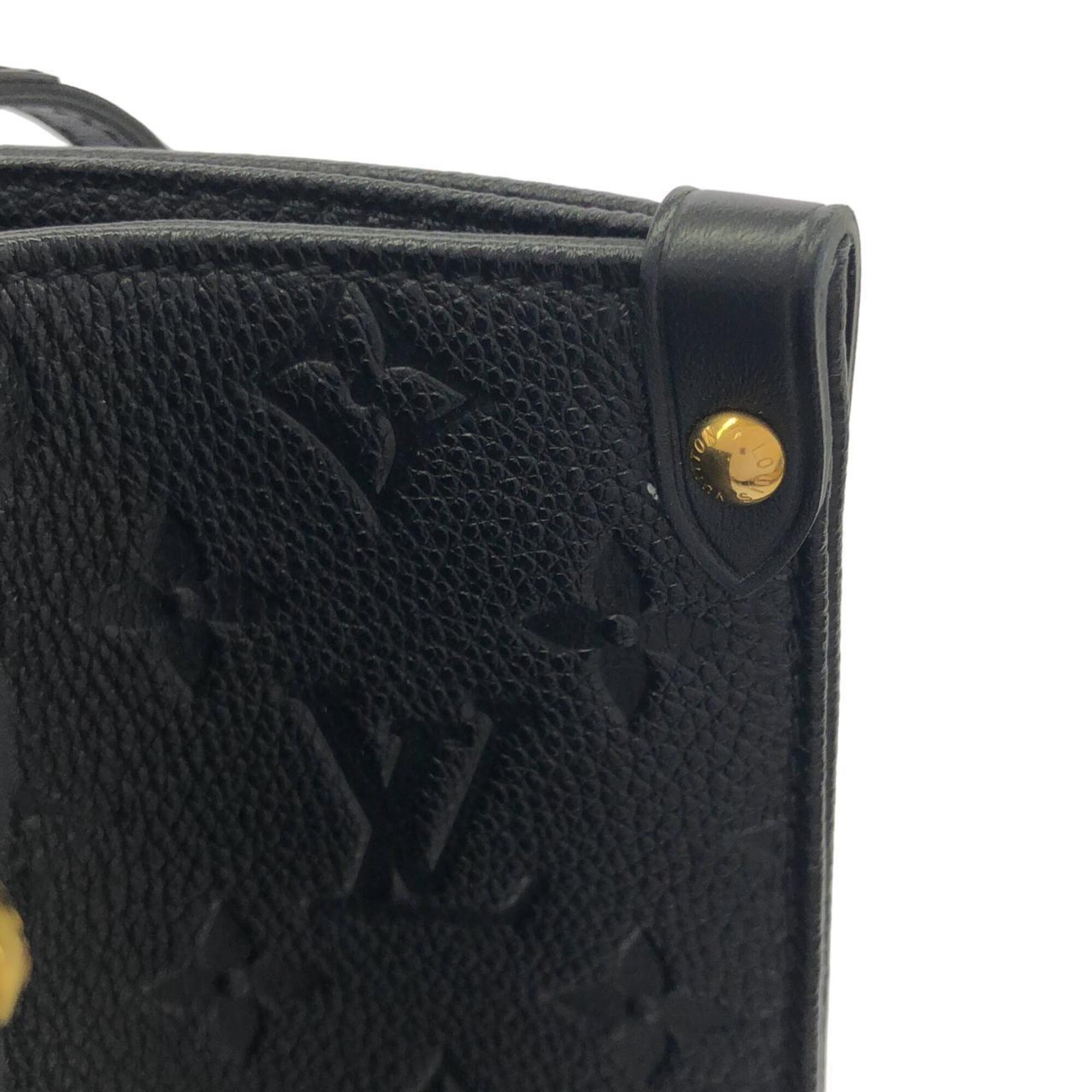 Louis Vuitton Monogram Empreinte Black Monogram Empreinte Handbag (Pre-Owned)