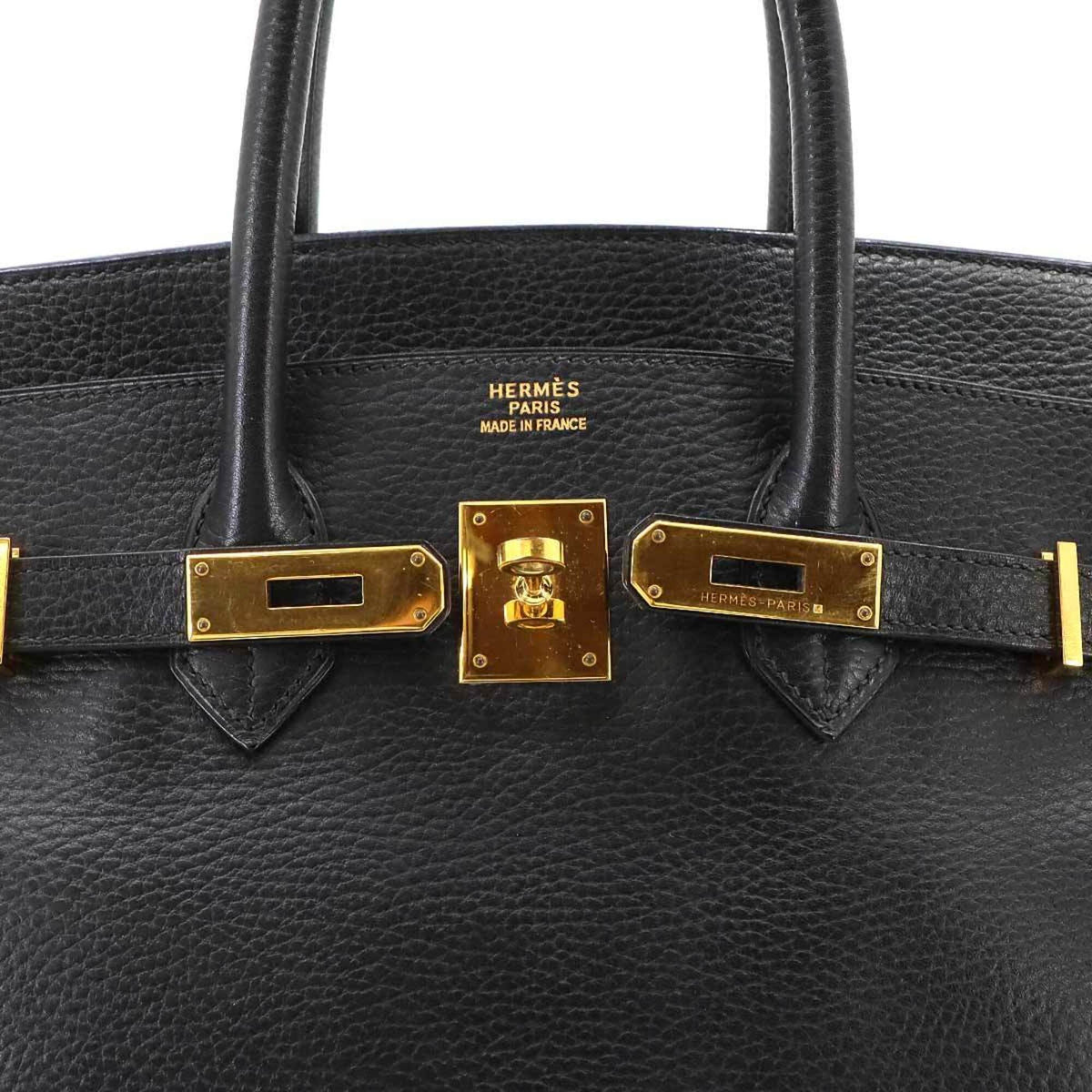 Hermes Birkin Black Ardennes Leather Handbag (Pre-Owned)