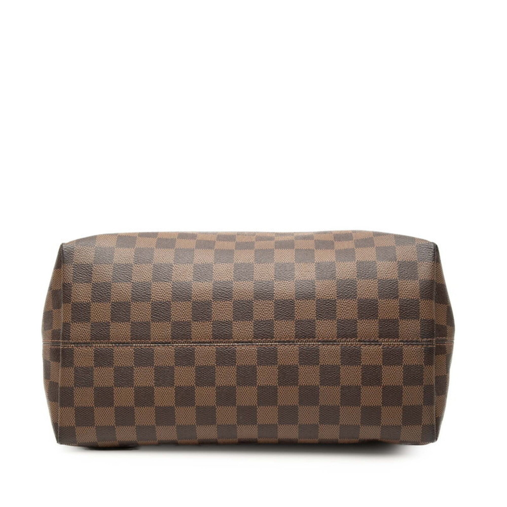 Louis Vuitton Brown Pvc Leather Shoulder Bag Tote Bag (Pre-Owned)
