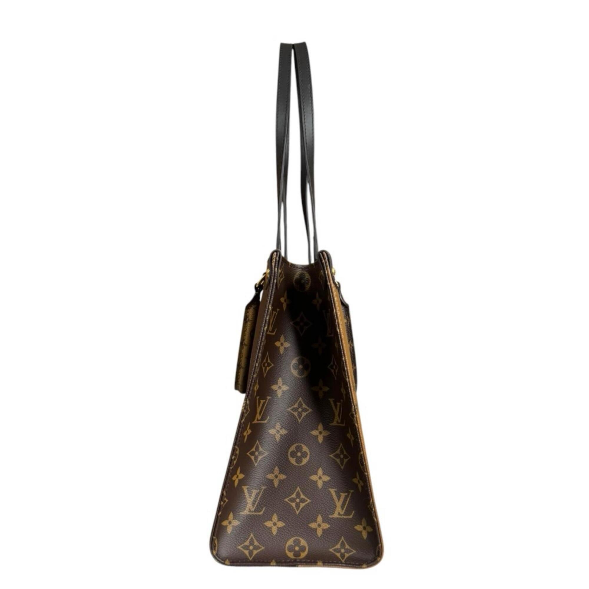 Louis Vuitton Brown Monogram Reverse Monogram Tote Bag (Pre-Owned)