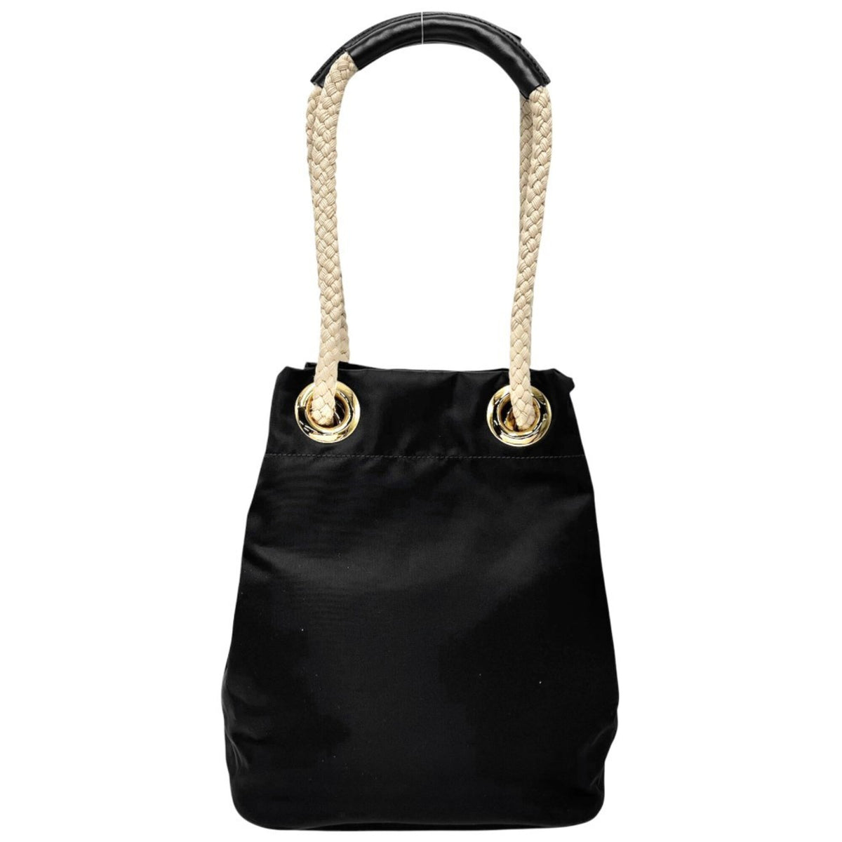 Prada Black Nylon Handbag (Pre-Owned)