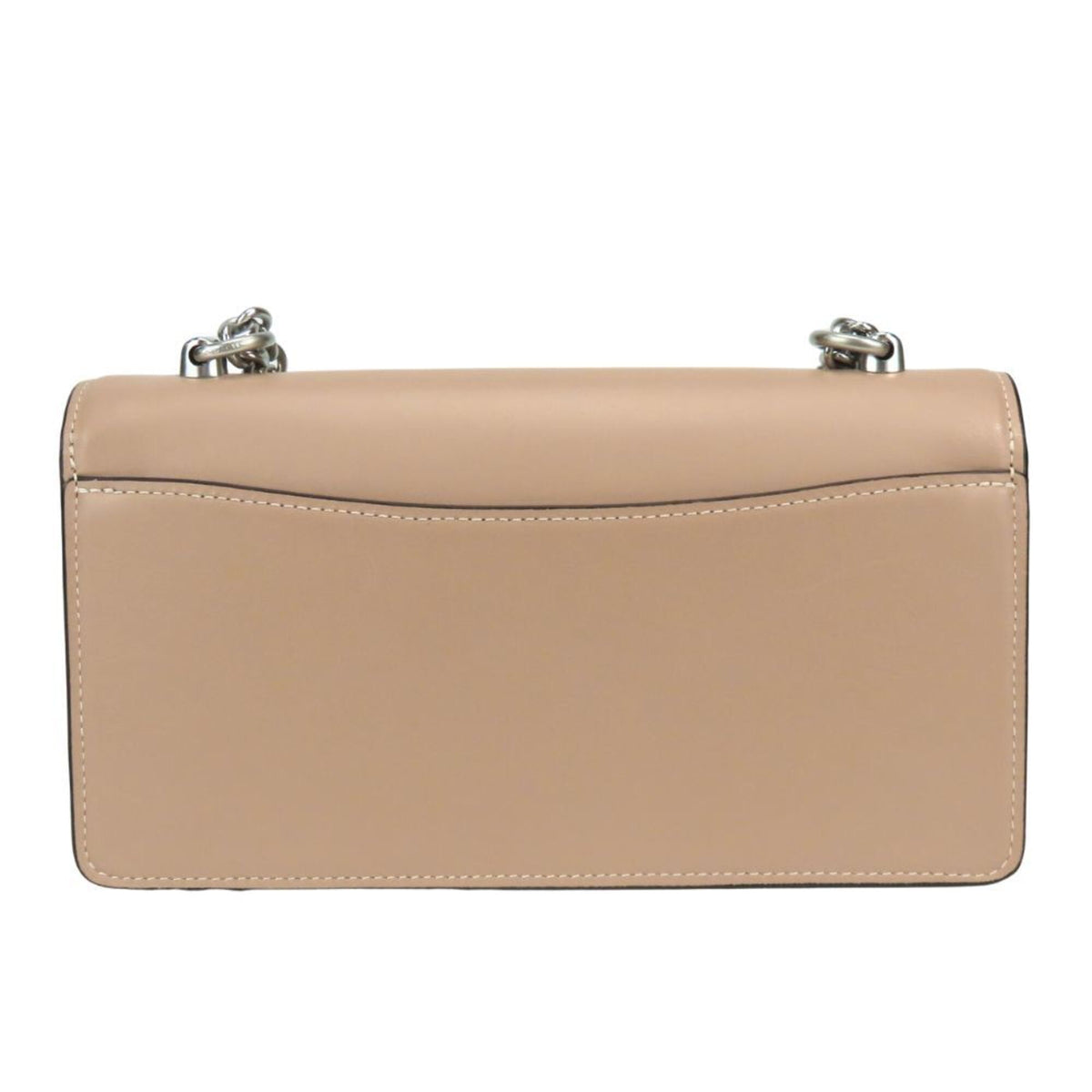 Coach Beige Leather Shoulder Bag (Pre-Owned)