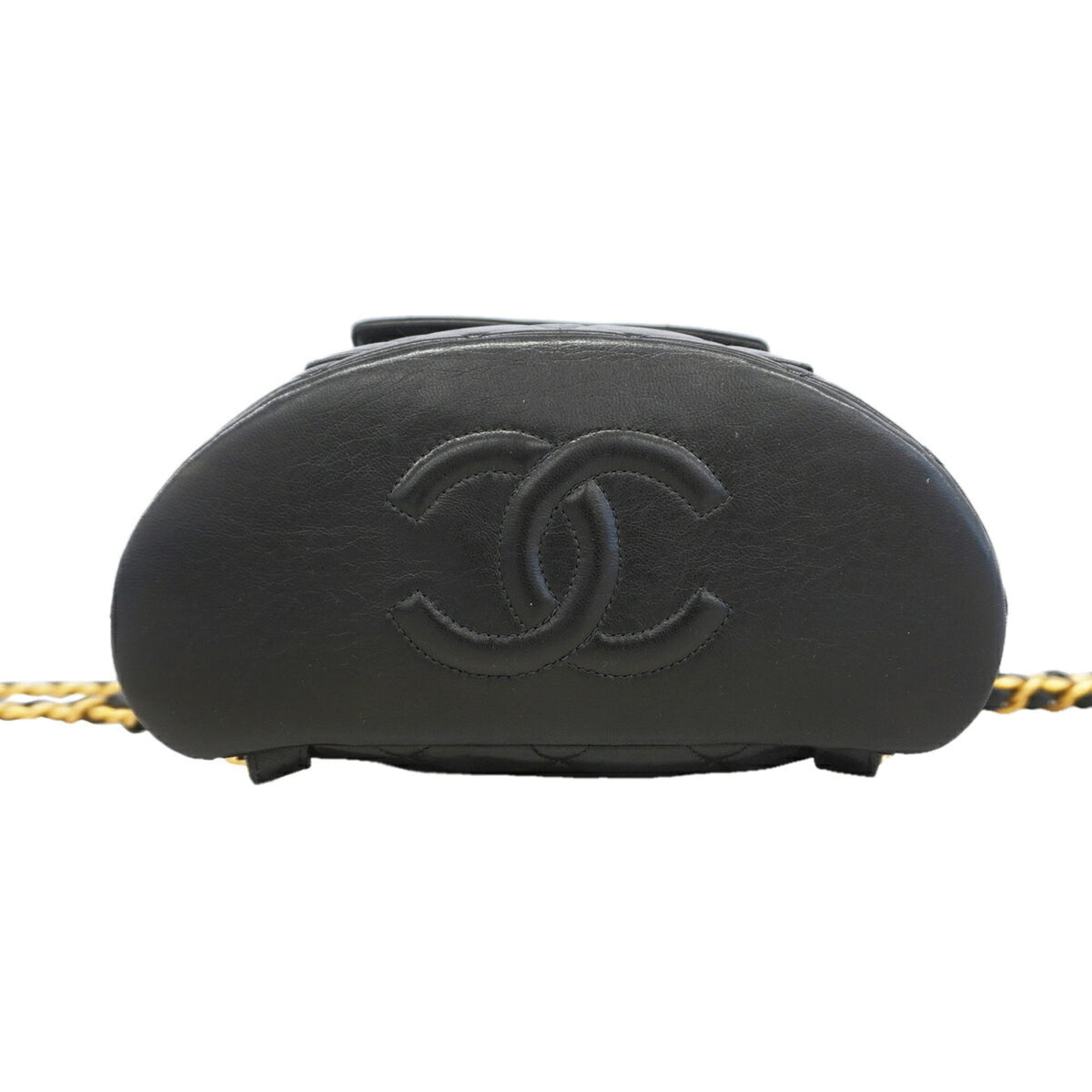 Chanel Black Leather Backpack (Pre-Owned)