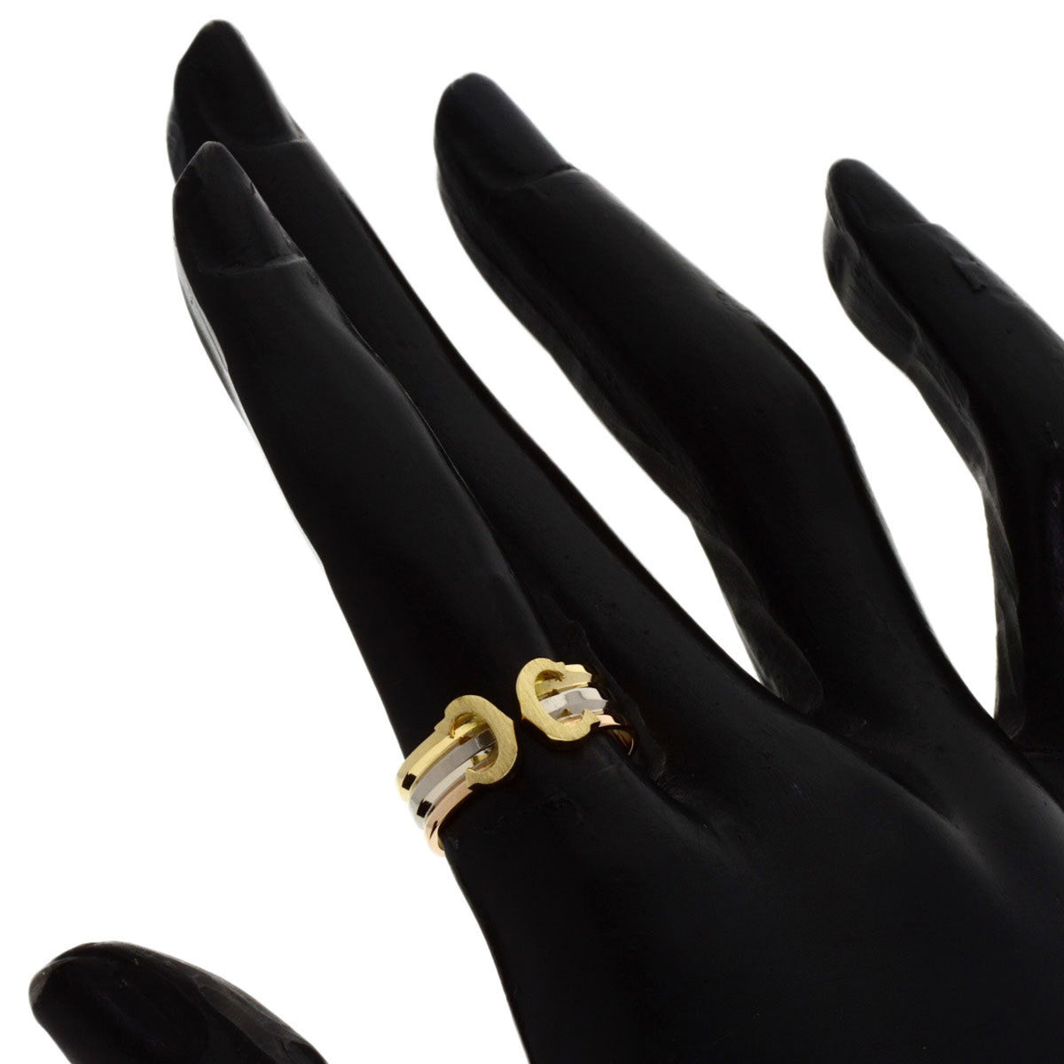 Cartier Yellow Gold (18K) Pink Gold (18K) White Gold (18K) Band Ring (Pre-Owned)