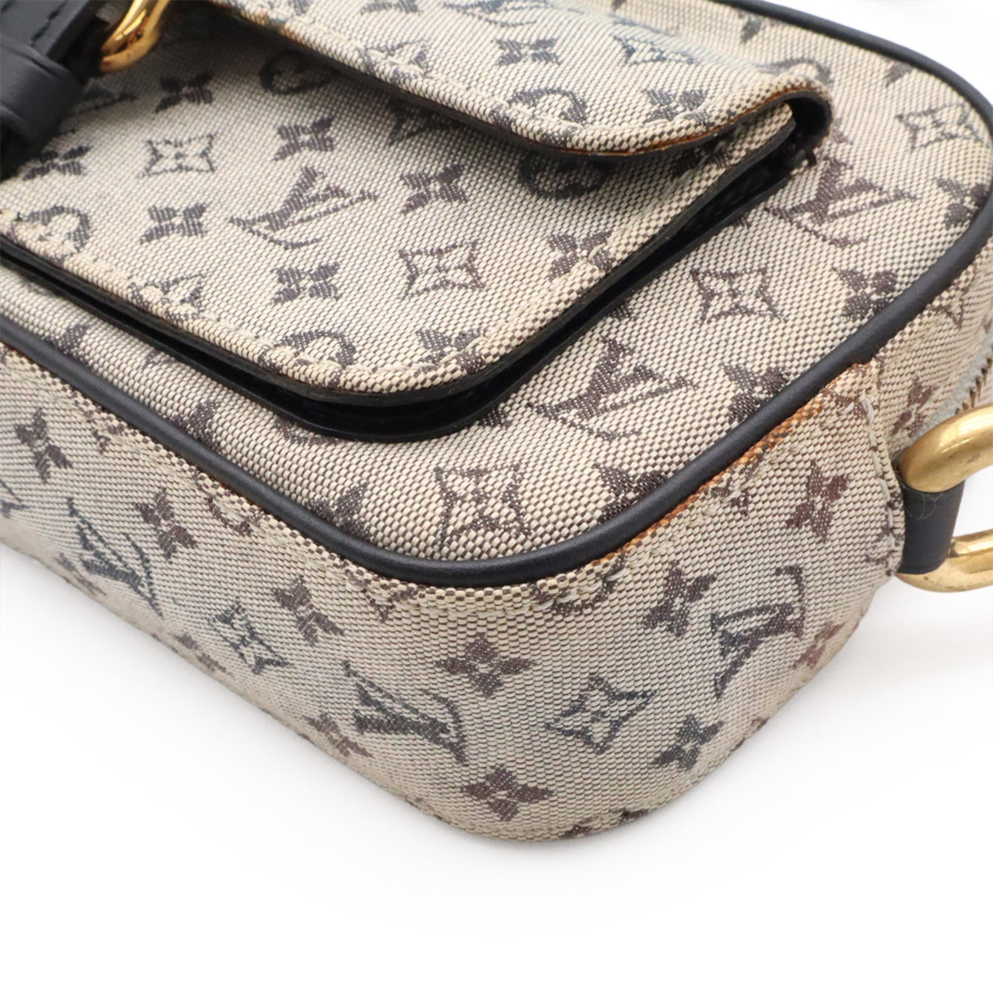 Louis Vuitton Monogram Mini Blue Monogram Mini Leather Shoulder Bag (Pre-Owned)