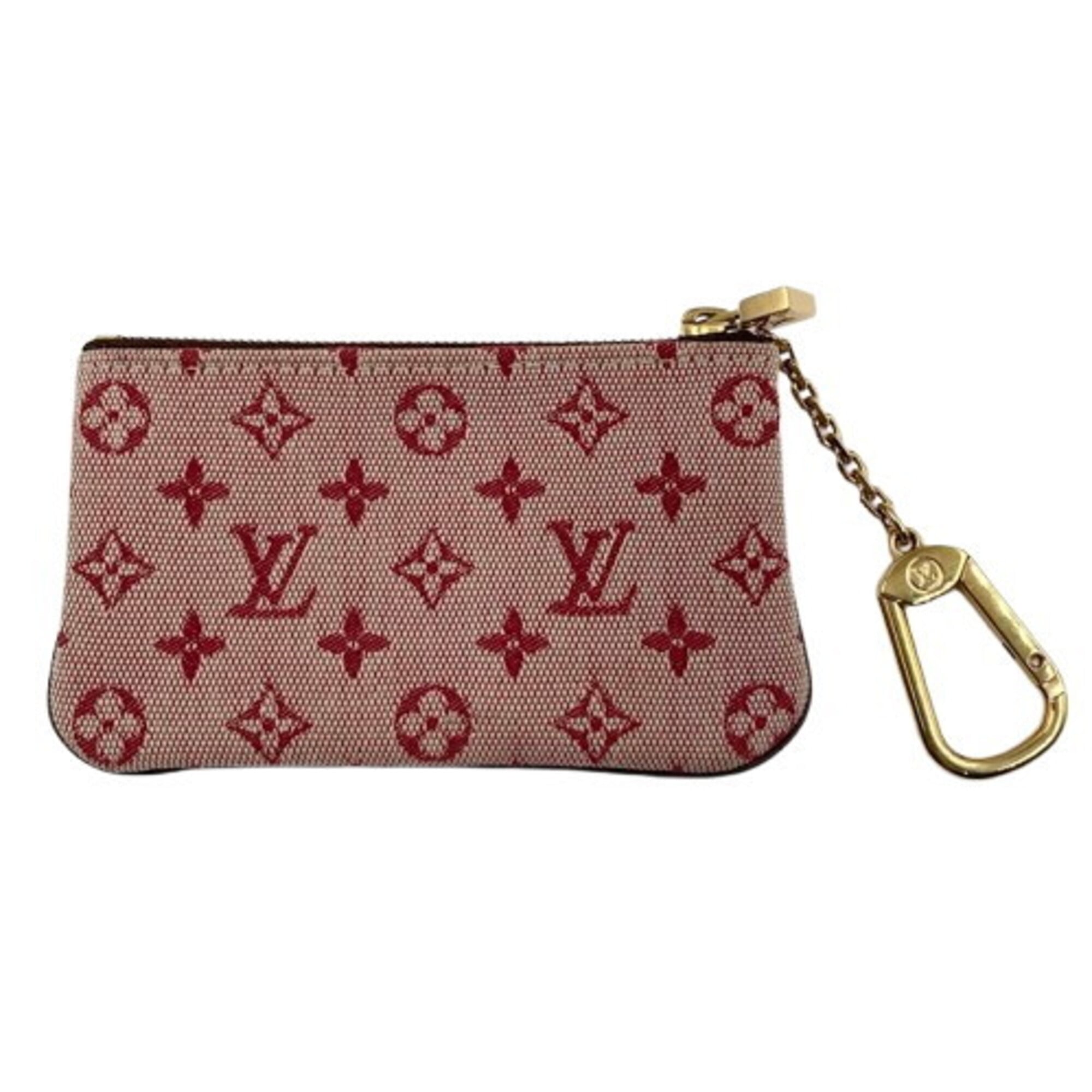 Louis Vuitton Monogram Mini Pink Canvas Coin Purse/Coin Case (Pre-Owned)