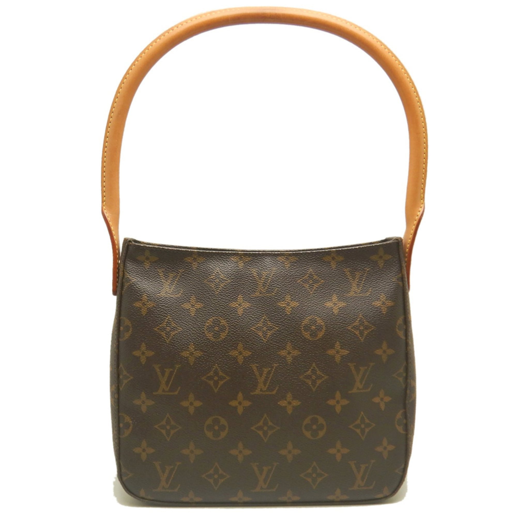 Louis Vuitton Brown Monogram Canvas Shoulder Bag Tote Bag (Pre-Owned)