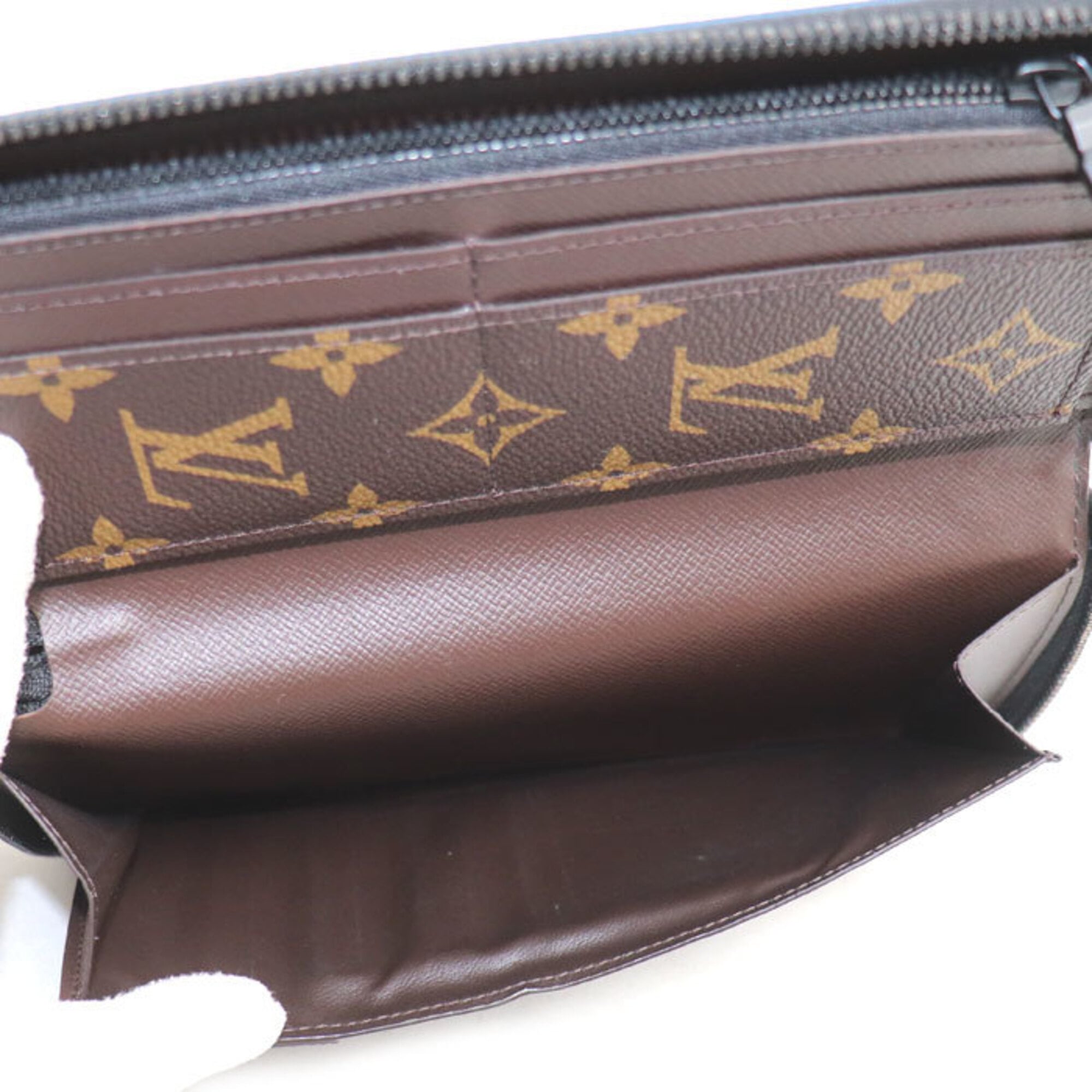 Louis Vuitton Blue Monogram Long Wallet (Bi-Fold) (Pre-Owned)