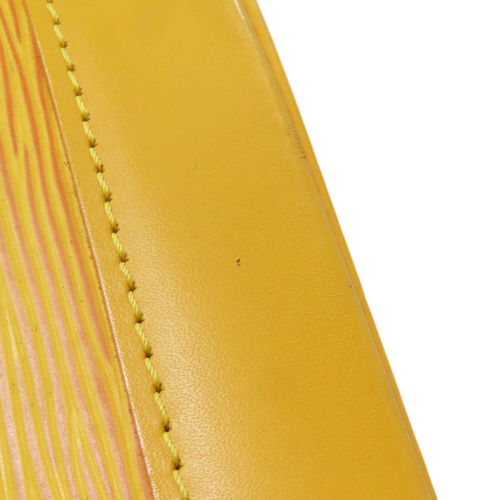 Louis Vuitton Yellow Epi Leather Handbag (Pre-Owned)