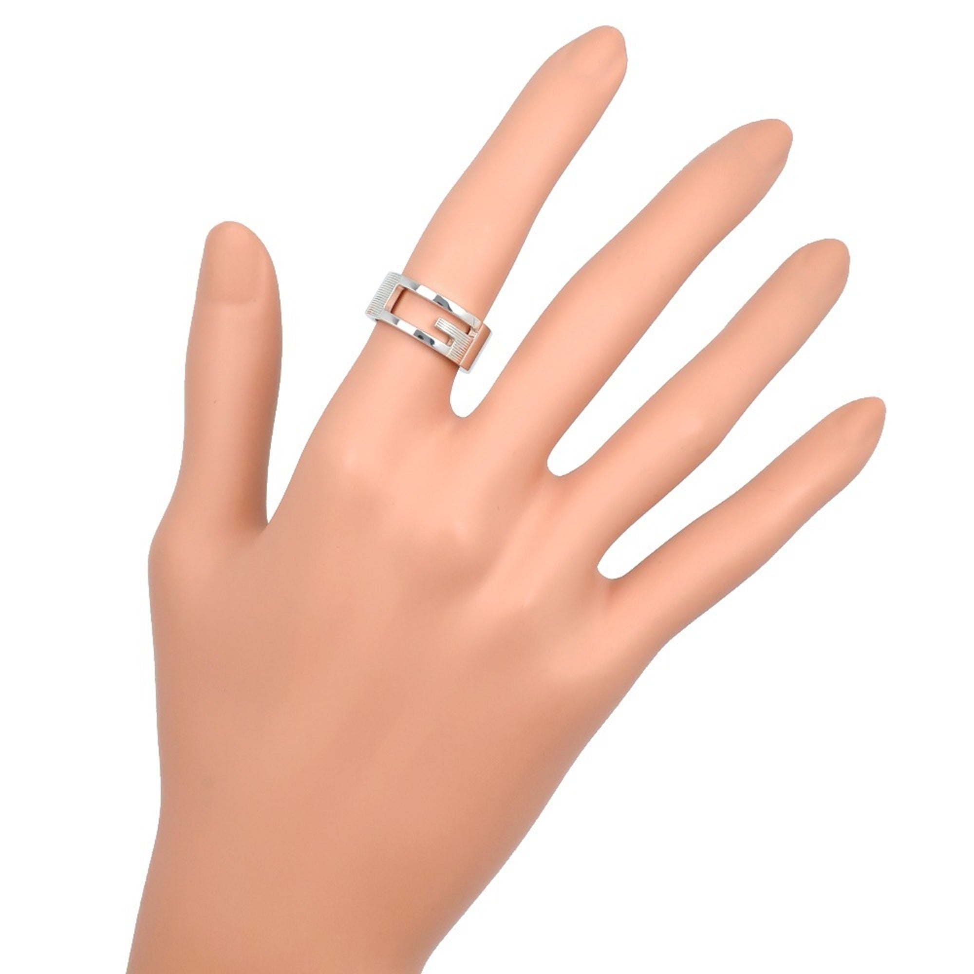 Gucci Silver 925 Band Ring (Pre-Owned)