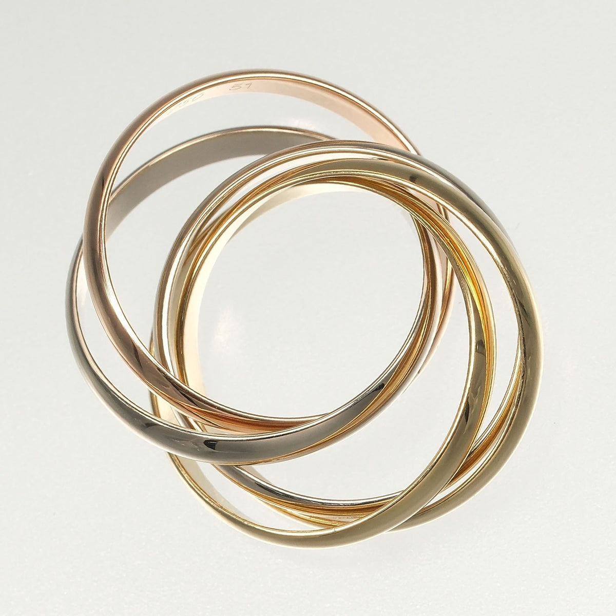 Cartier Yellow Gold (18K) Pink Gold (18K) White Gold (18K) Band Ring (Pre-Owned)