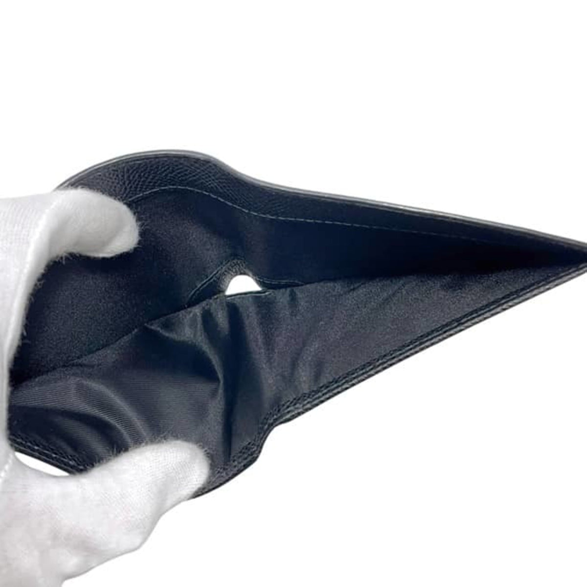 Bally Black Leather Wallet (Bi-Fold) (Pre-Owned)