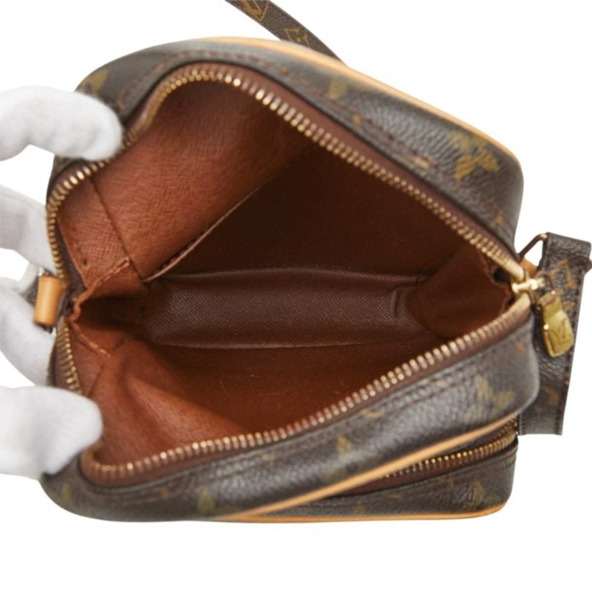 Louis Vuitton Monogram Brown Pvc Leather Shoulder Bag (Pre-Owned)