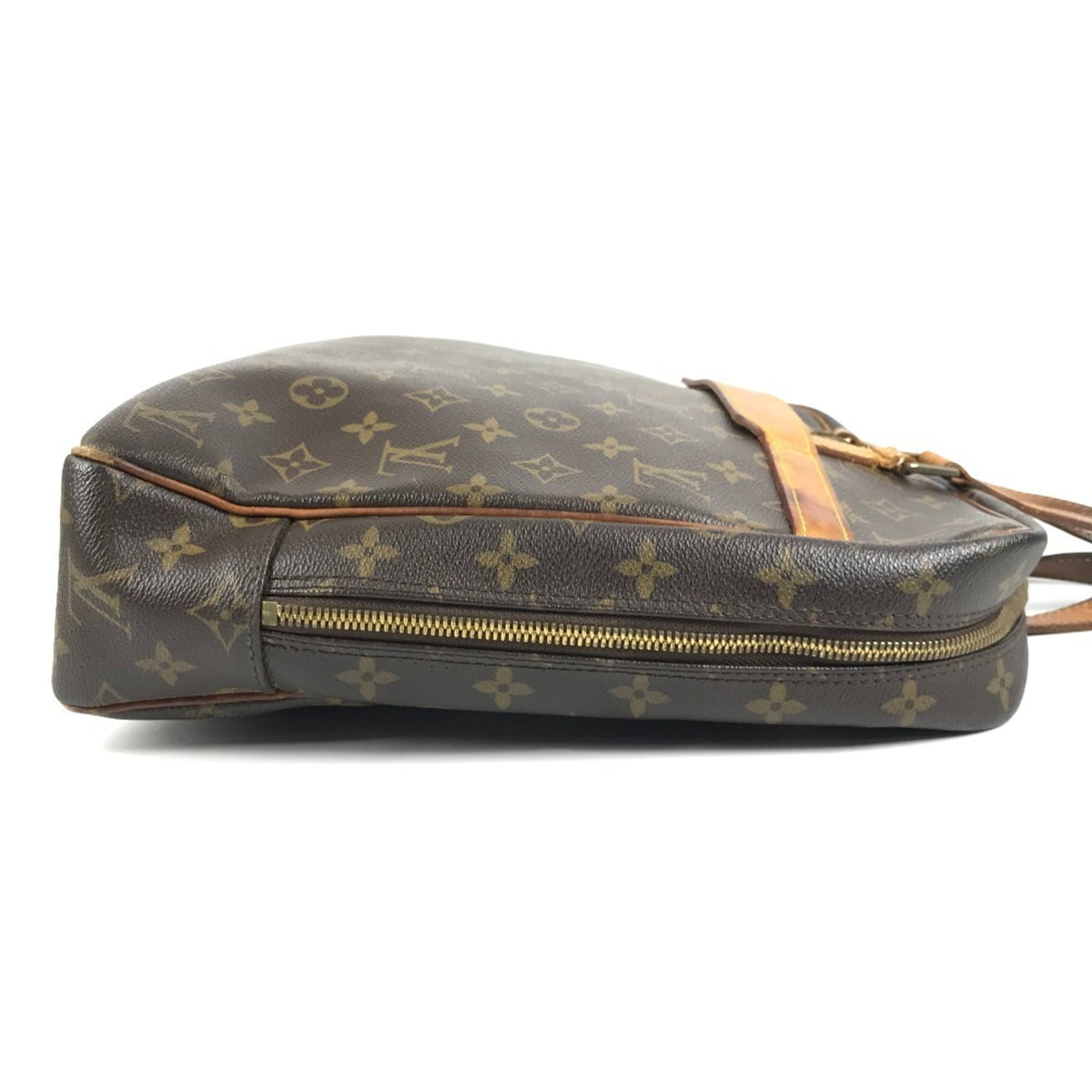 Louis Vuitton Brown Monogram Handbag Tote Bag (Pre-Owned)