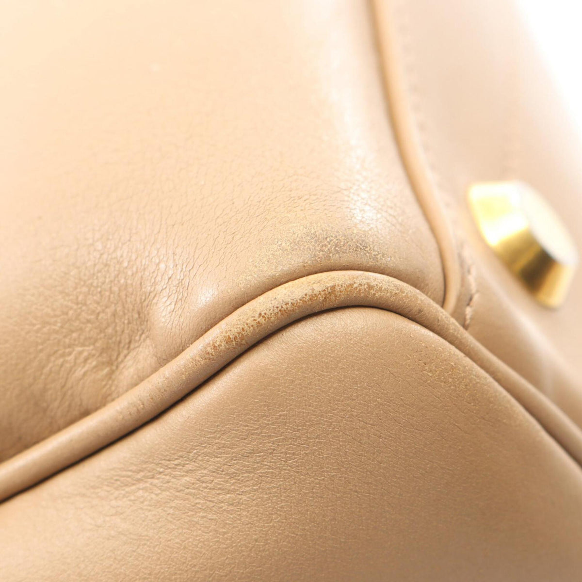 Balenciaga Beige Leather Handbag Tote Bag (Pre-Owned)