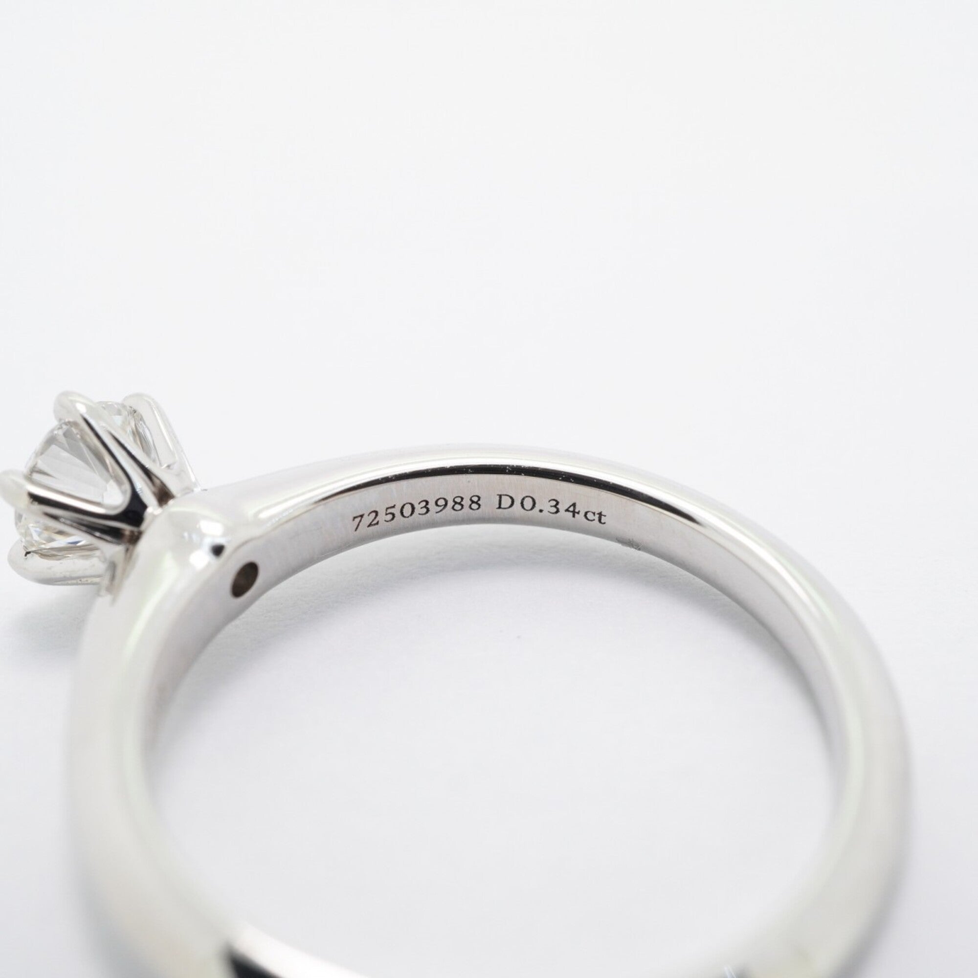 Tiffany Platinum 950 Band Ring (Pre-Owned)