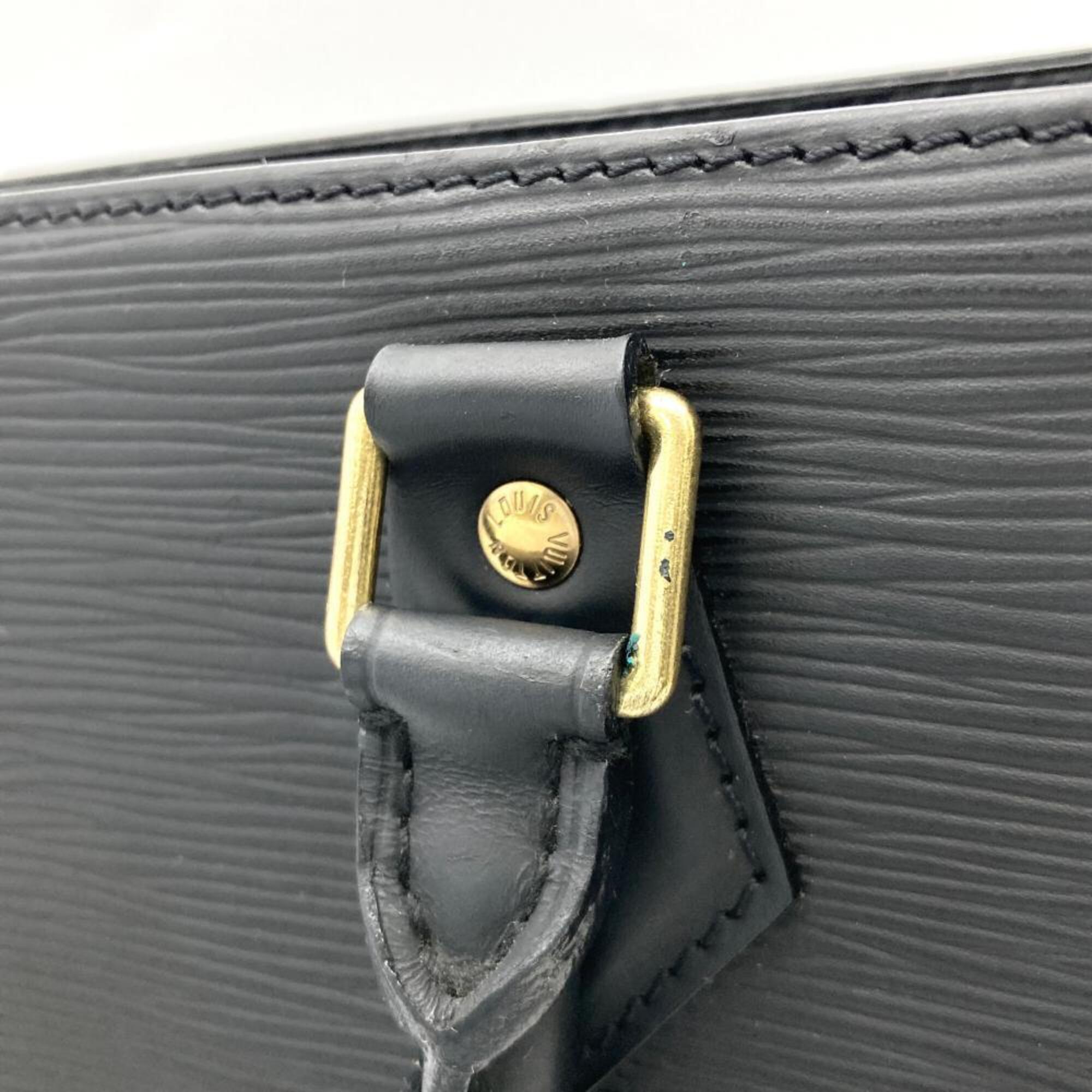 Louis Vuitton Black Noir Epi Leather Tote Bag (Pre-Owned)