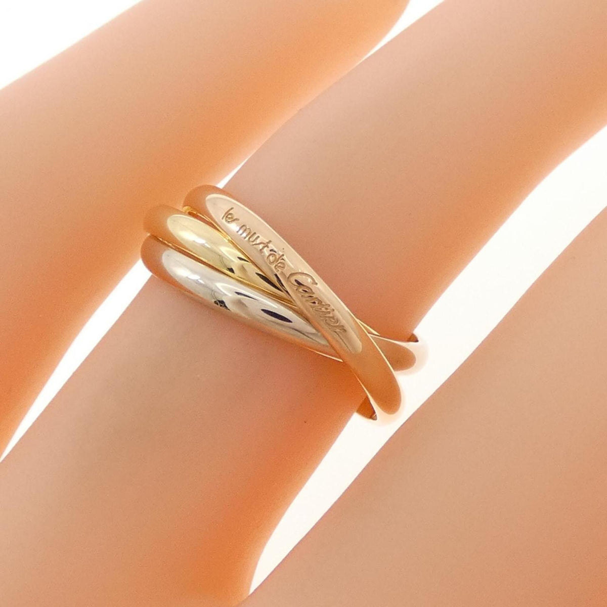 Cartier Yellow Gold (18K) Pink Gold (18K) White Gold (18K) Band Ring (Pre-Owned)