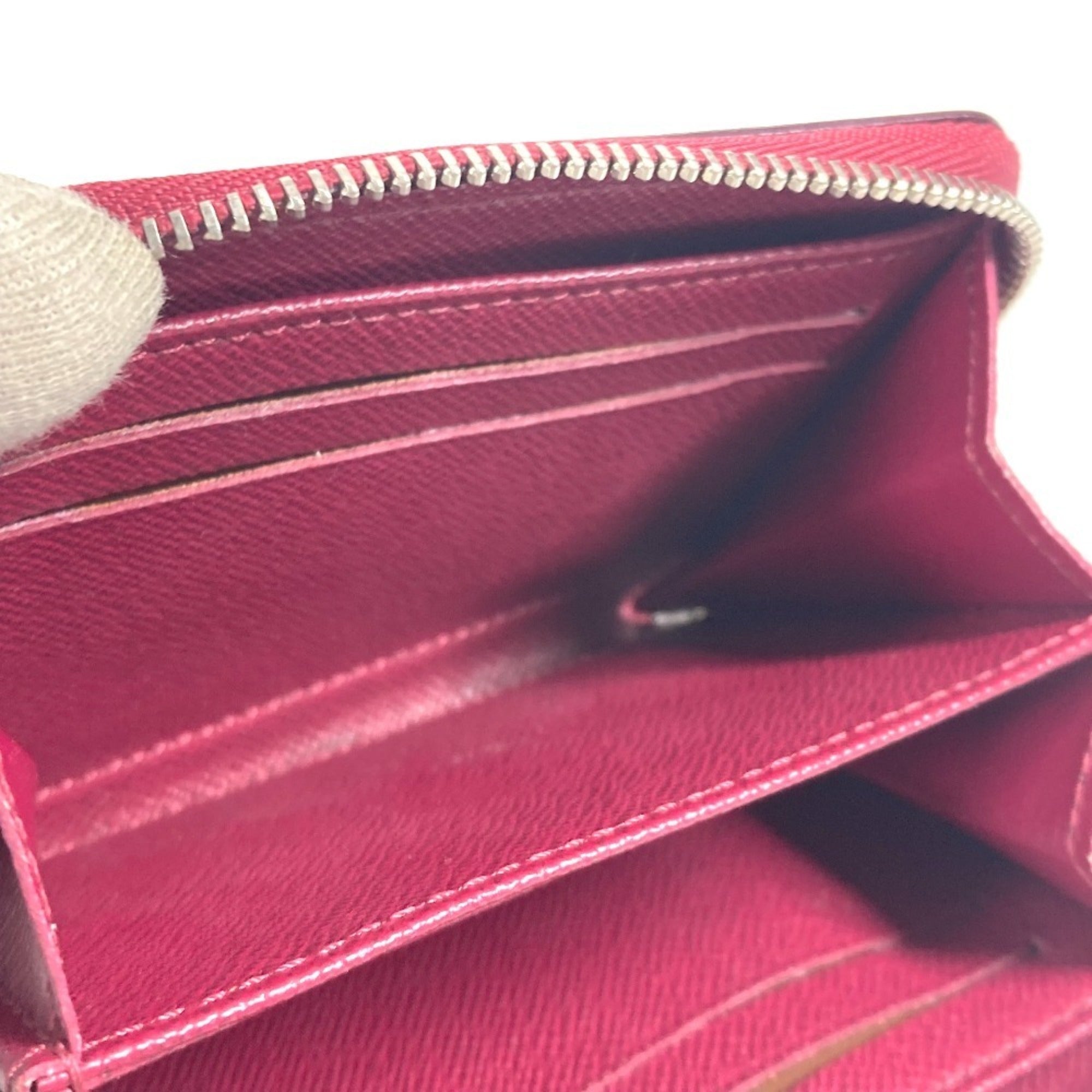 Louis Vuitton Epi Fuchsia Pink Epi Leather Coin Purse/Coin Case (Pre-Owned)