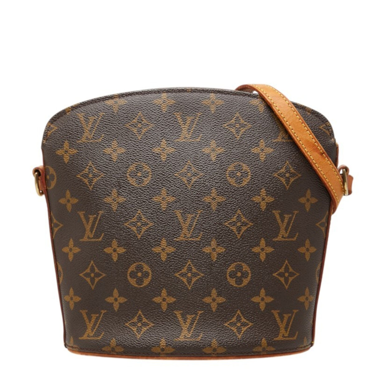 Louis Vuitton Brown Pvc Leather Shoulder Bag (Pre-Owned)