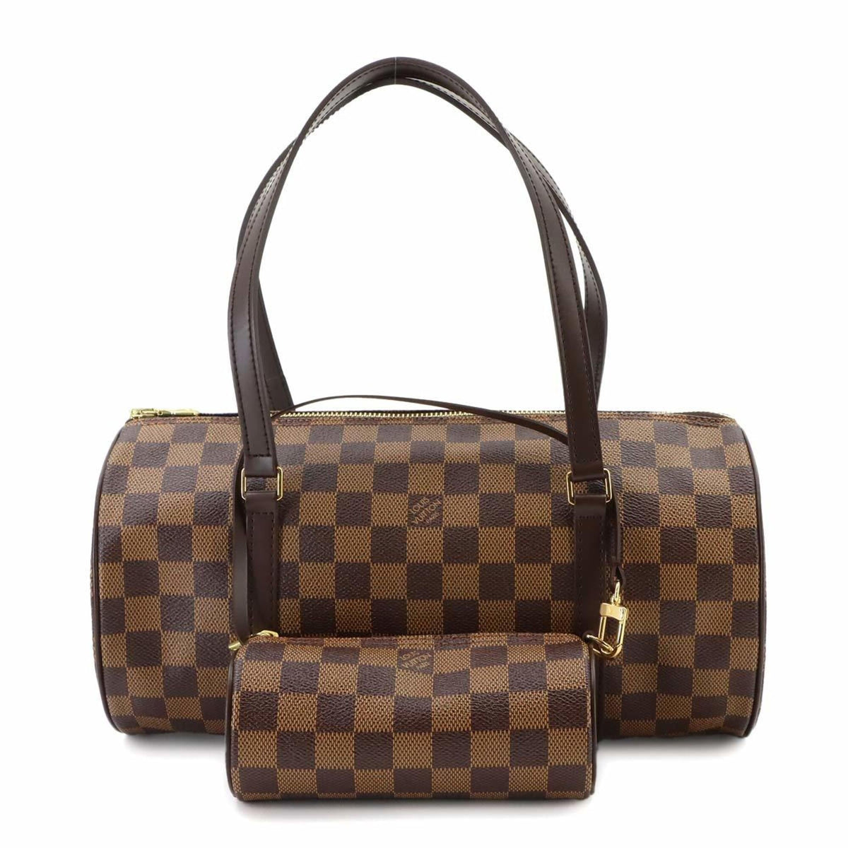 Louis Vuitton Brown Damier Canvas Ebene Damier Canvas Handbag (Pre-Owned)