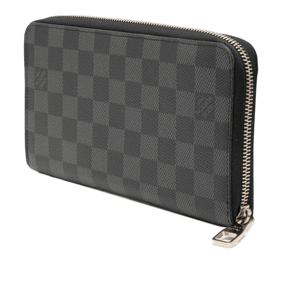 Louis Vuitton Black Damier Graphite Damier Graphite Long Wallet (Bi-Fold) (Pre-Owned)