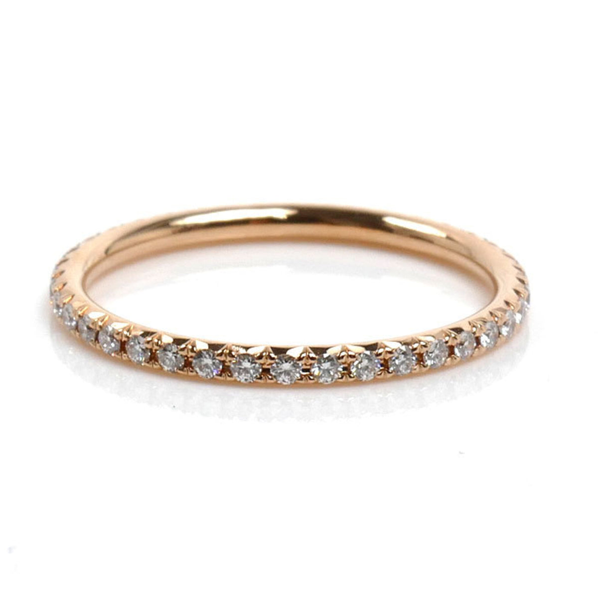 Tiffany Pink Gold (18K) Band Ring (Pre-Owned)