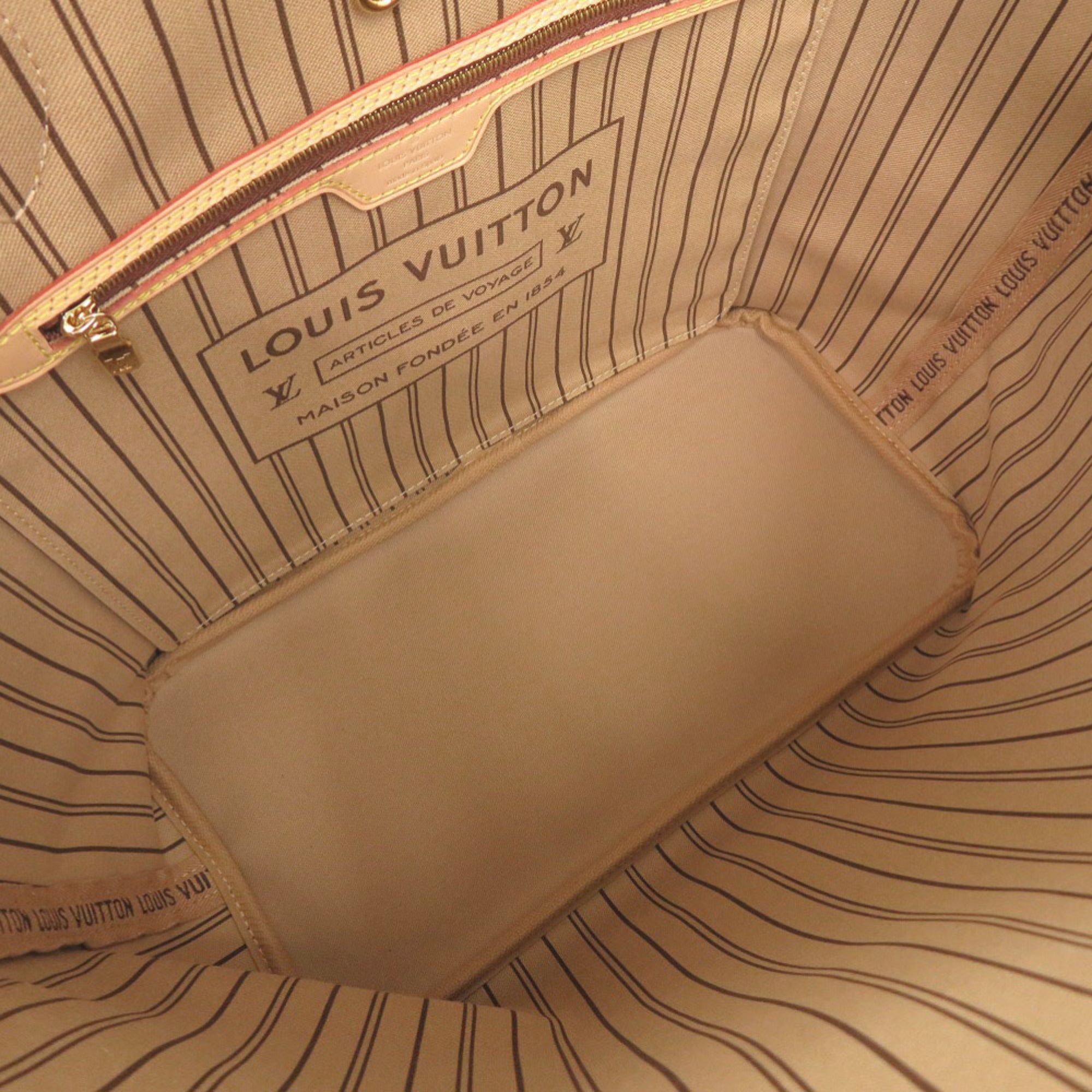 Louis Vuitton Brown Monogram Pouch Tote Bag (Pre-Owned)