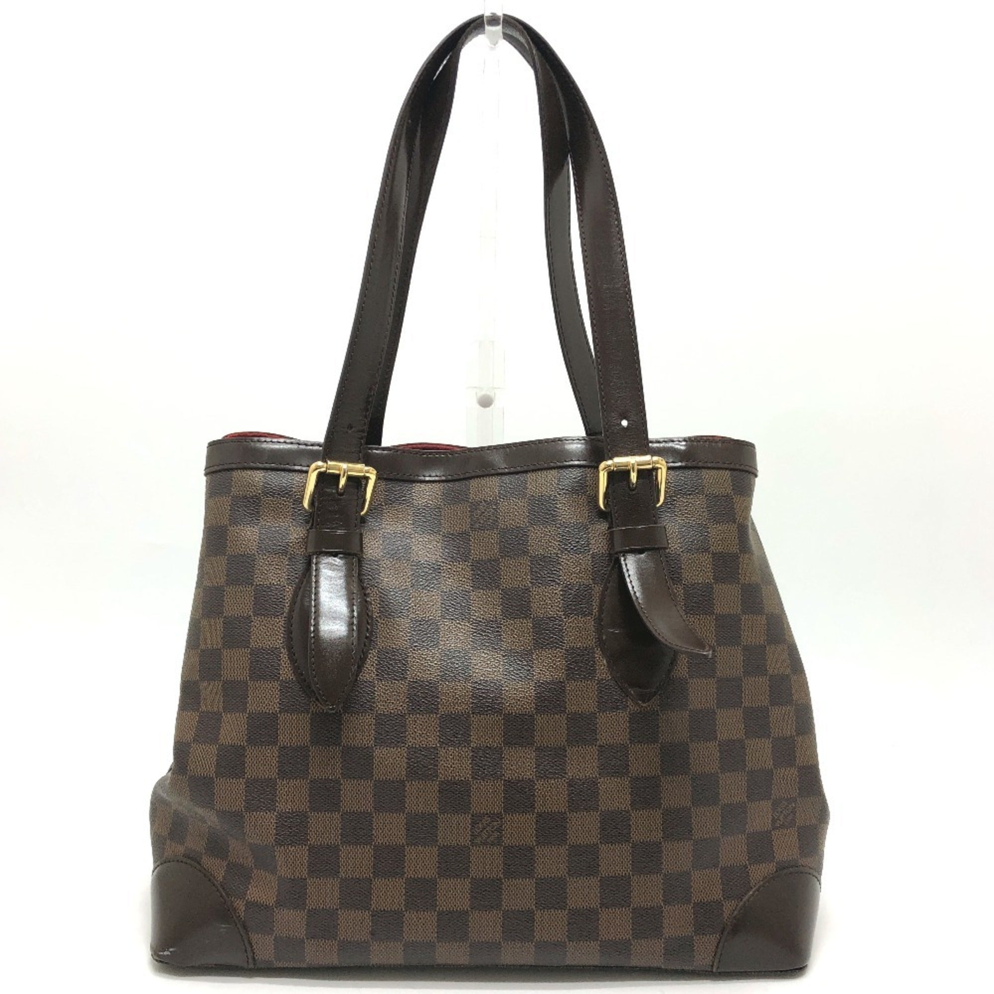 Louis Vuitton Brown Damier Canvas Shoulder Bag Tote Bag (Pre-Owned)