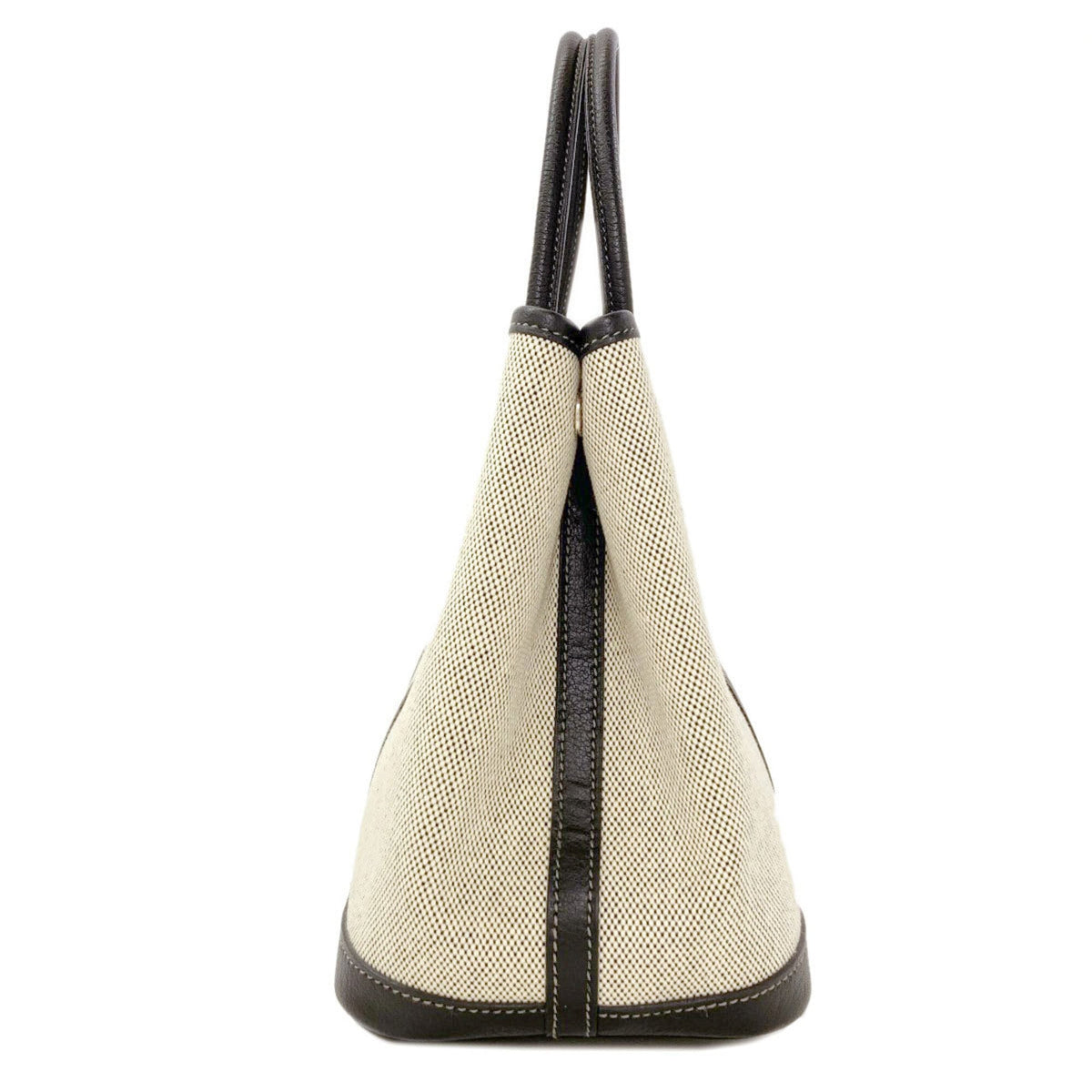 Hermes Gray Toile H Handbag (Pre-Owned)