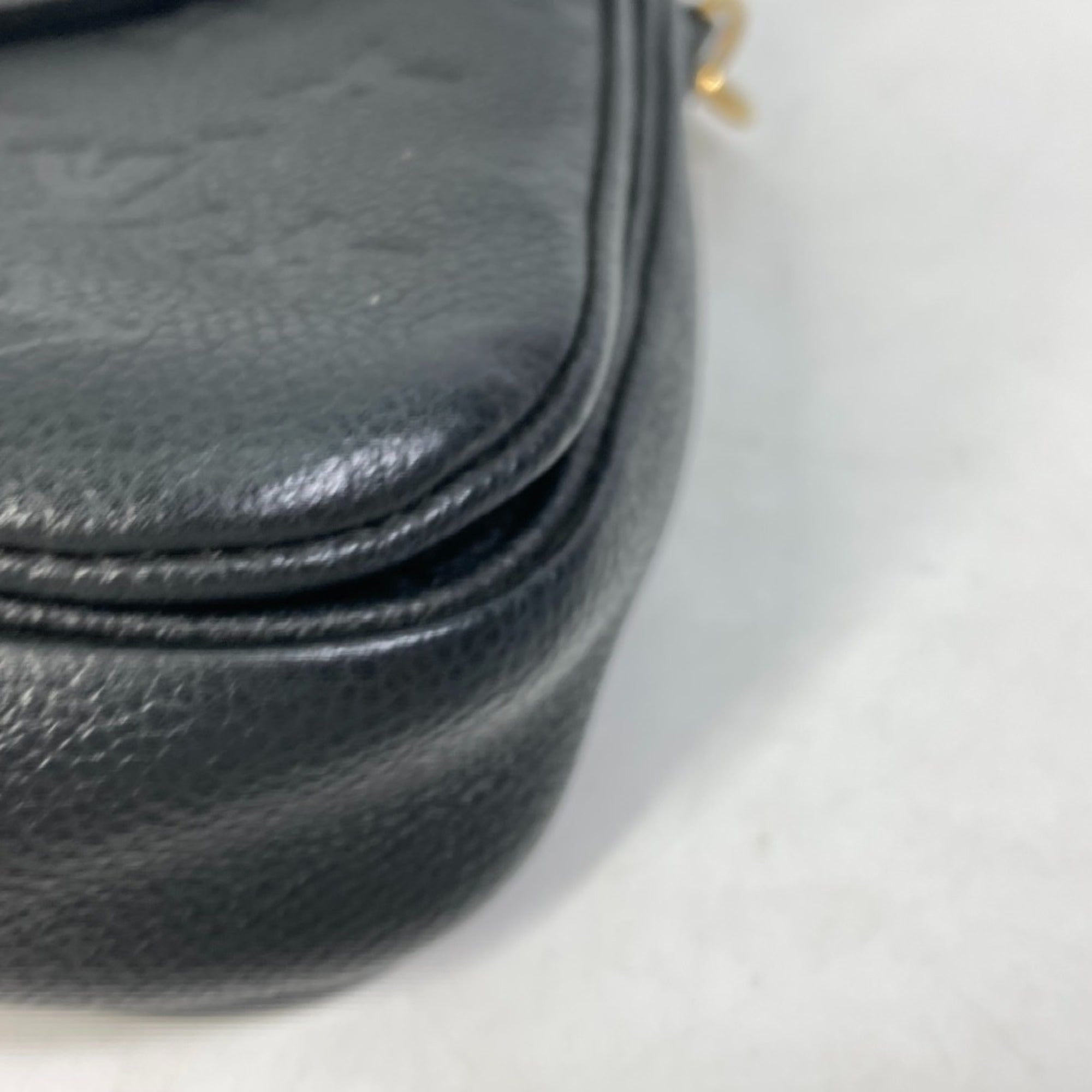Louis Vuitton Monogram Empreinte Black Noir Monogram Empreinte Handbag Shoulder Bag (Pre-Owned)